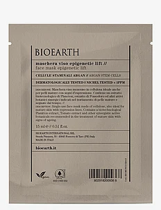 Bioearth Face Sheet Mask epigenetic lift - Argan Stem Cells, Bioearth