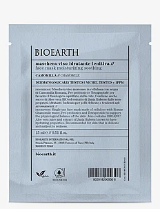 Bioearth Face Sheet Mask moisturizing soothing - Chamomile, Bioearth