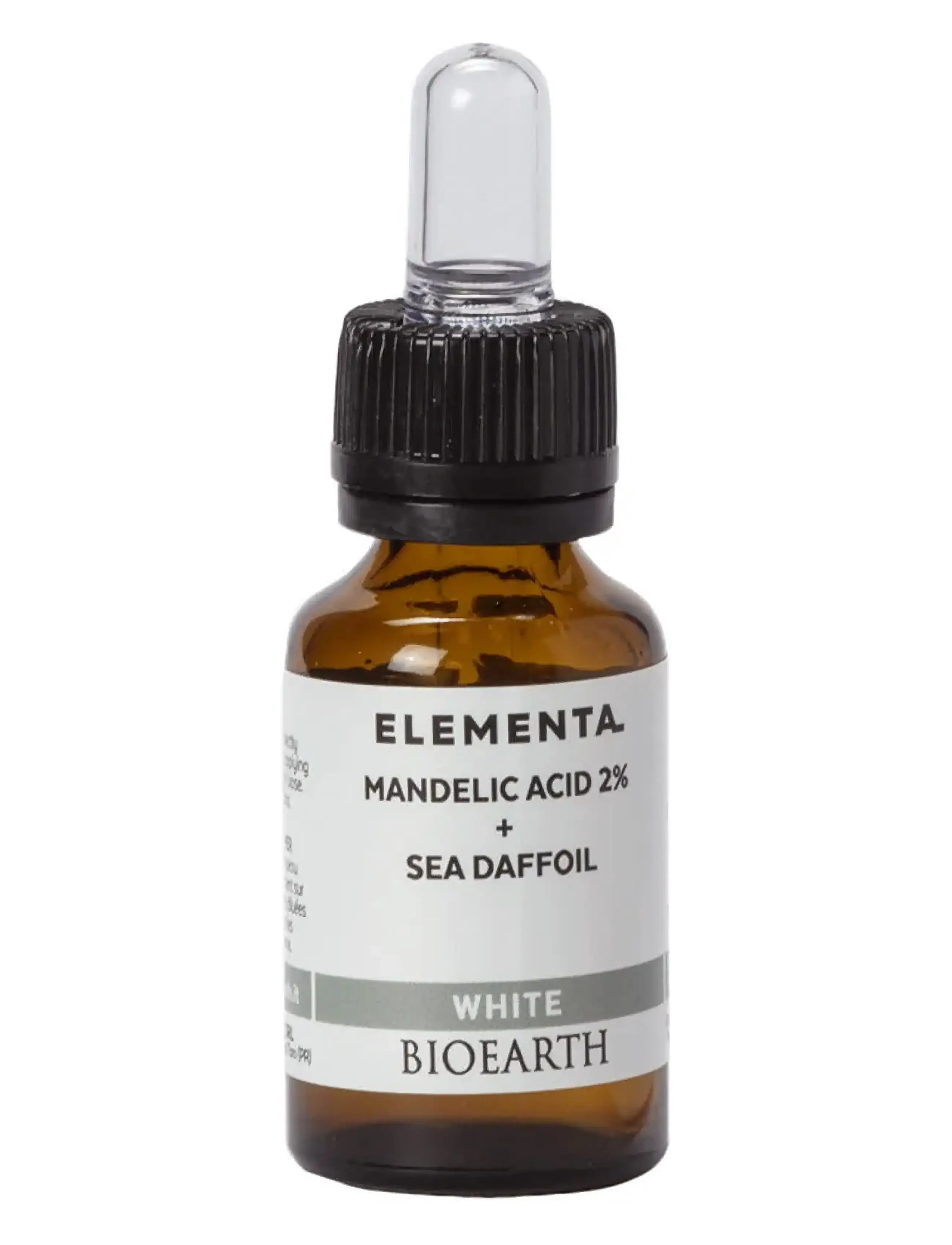 Bioearth Elementa Mandelic Acid 2% + Sea Daffodil, Serum, Nude, Str: 15 ml