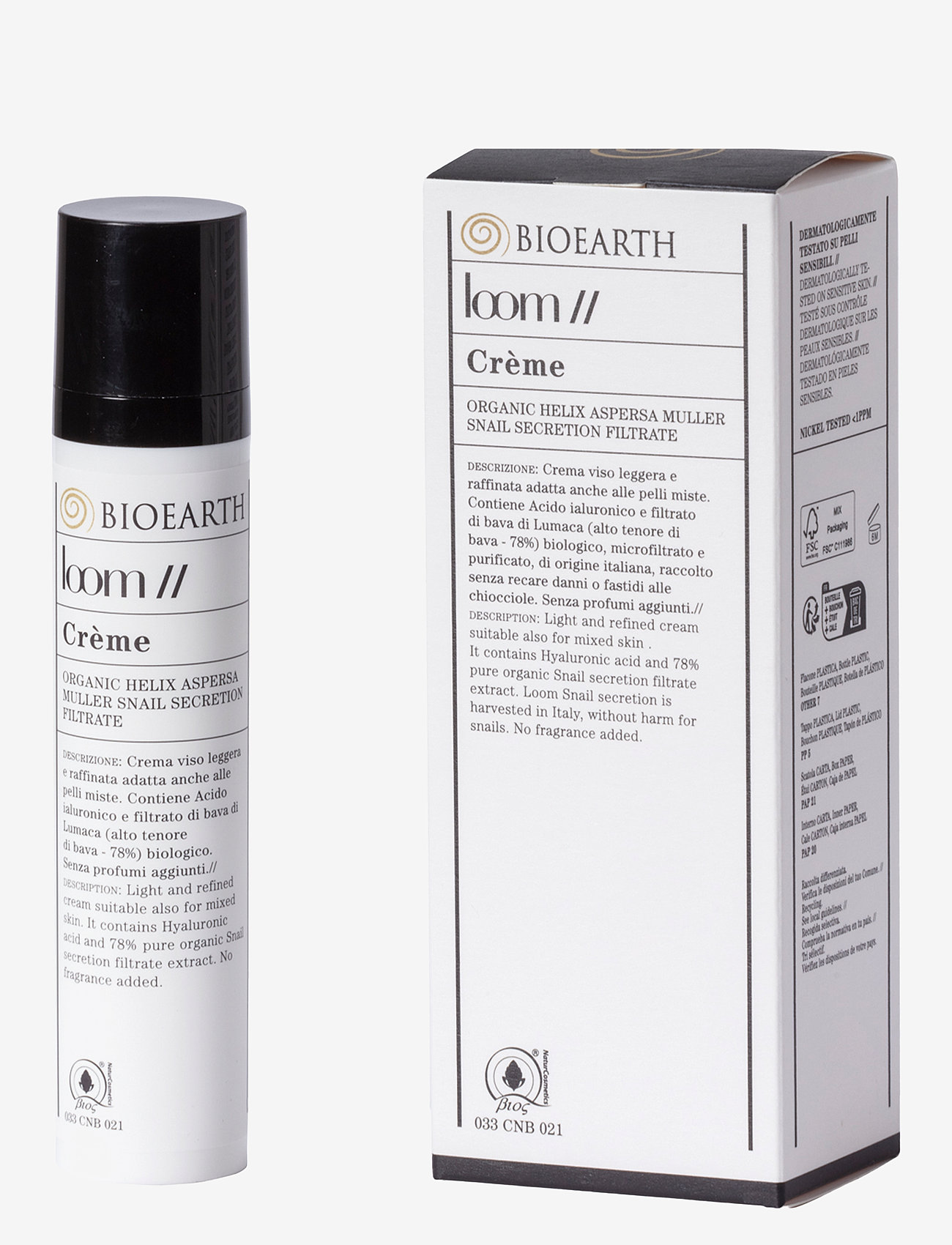 Bioearth - Bioearth Loom Créme - dagcremer - clear - 0