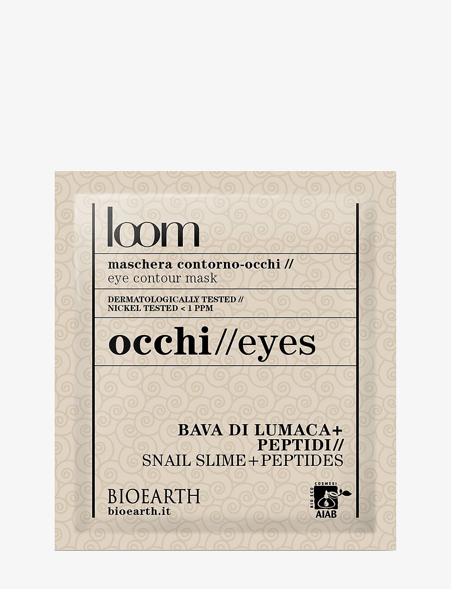 Bioearth - Bioearth Loom Sheet Eye Contour Mask Snail Slime + Peptides - clear - 0
