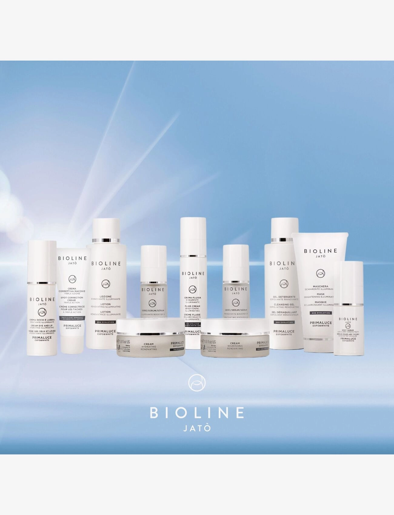 Bioline Jatò - Primaluce Eye and Lip Cream Hydrating Illuminating - Ögonkräm - clear - 1