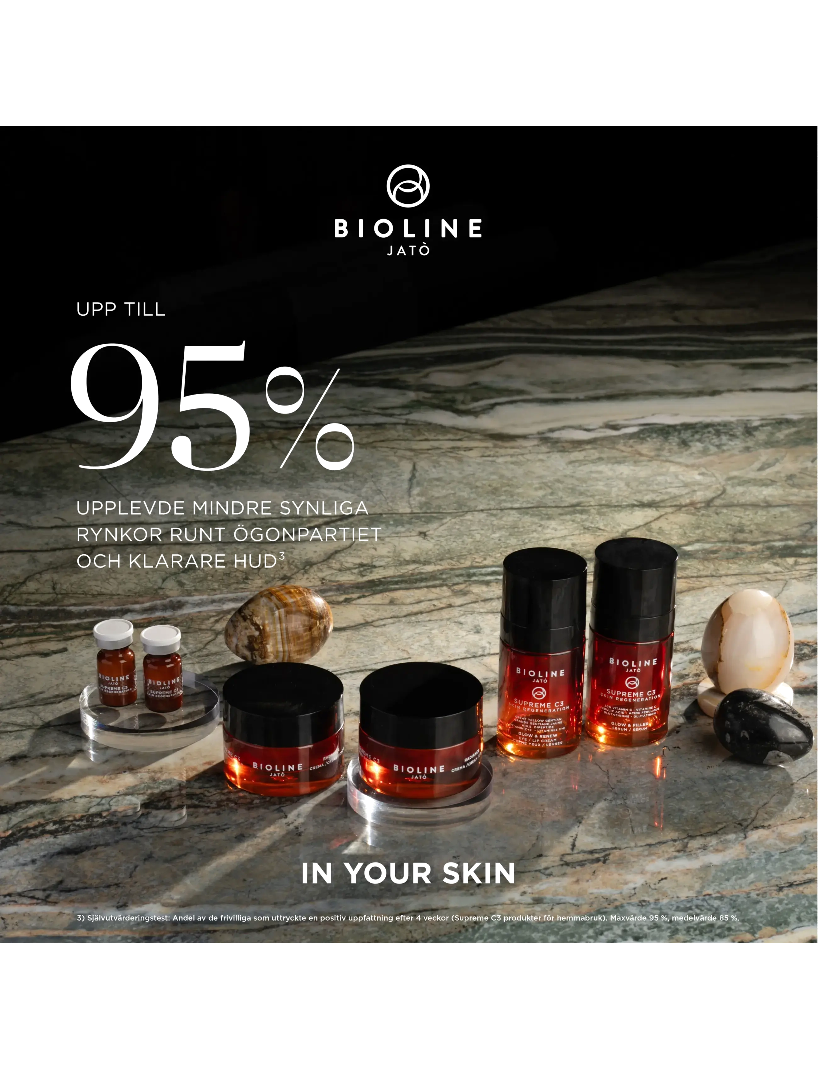 Bioline Jatò - Bioline Jatò SUPREME C3 GLOW & RENEW EYE/LIP CREAM 30 ml - Ögonkräm - neautral - 3