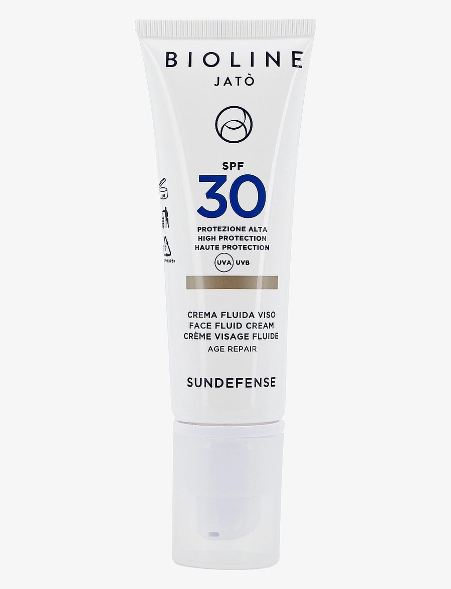 Bioline Jatò - SPF 30 High Protection Face Fluid Cream Age Repair - för ansiktet - clear - 0