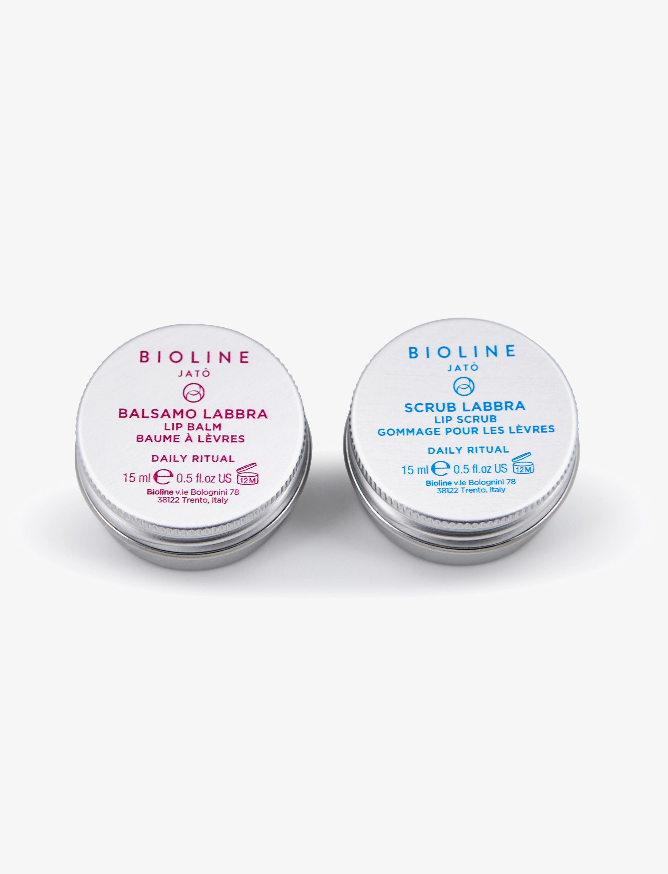 Bioline Jatò Lip Scrub & Balm - Hudvård - CLEAR / undefined