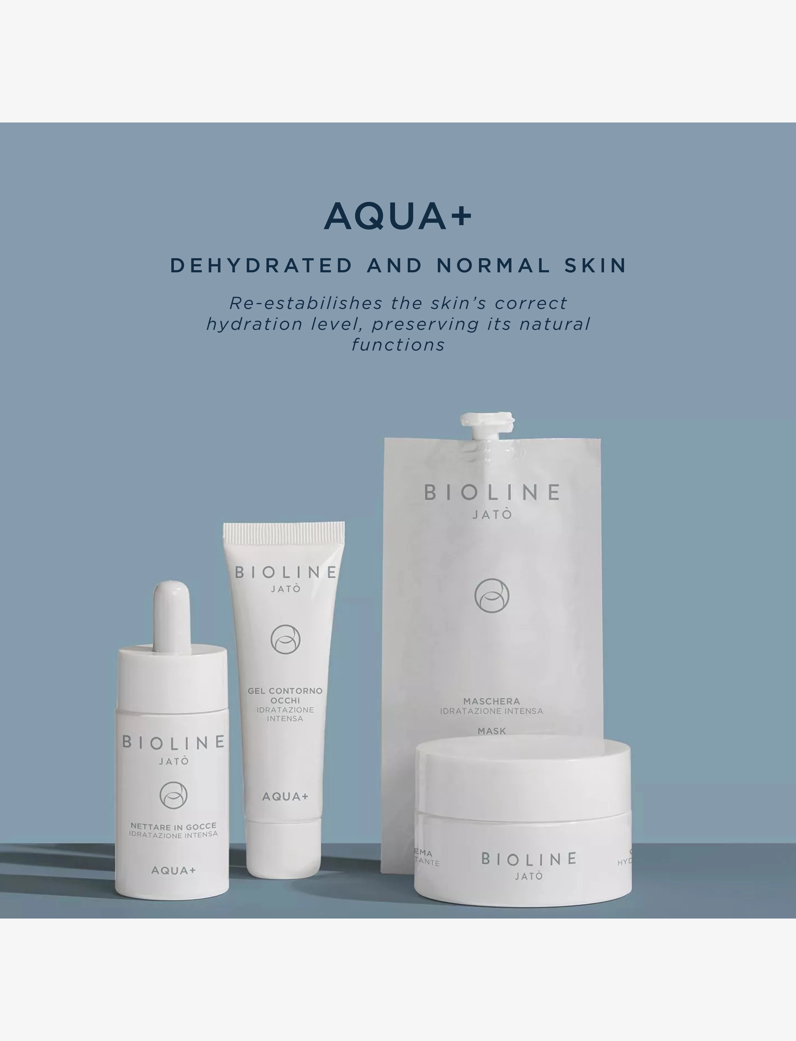 Bioline Jatò - Aqua+ Nectar In Drops - fuktkrämer - clear - 1