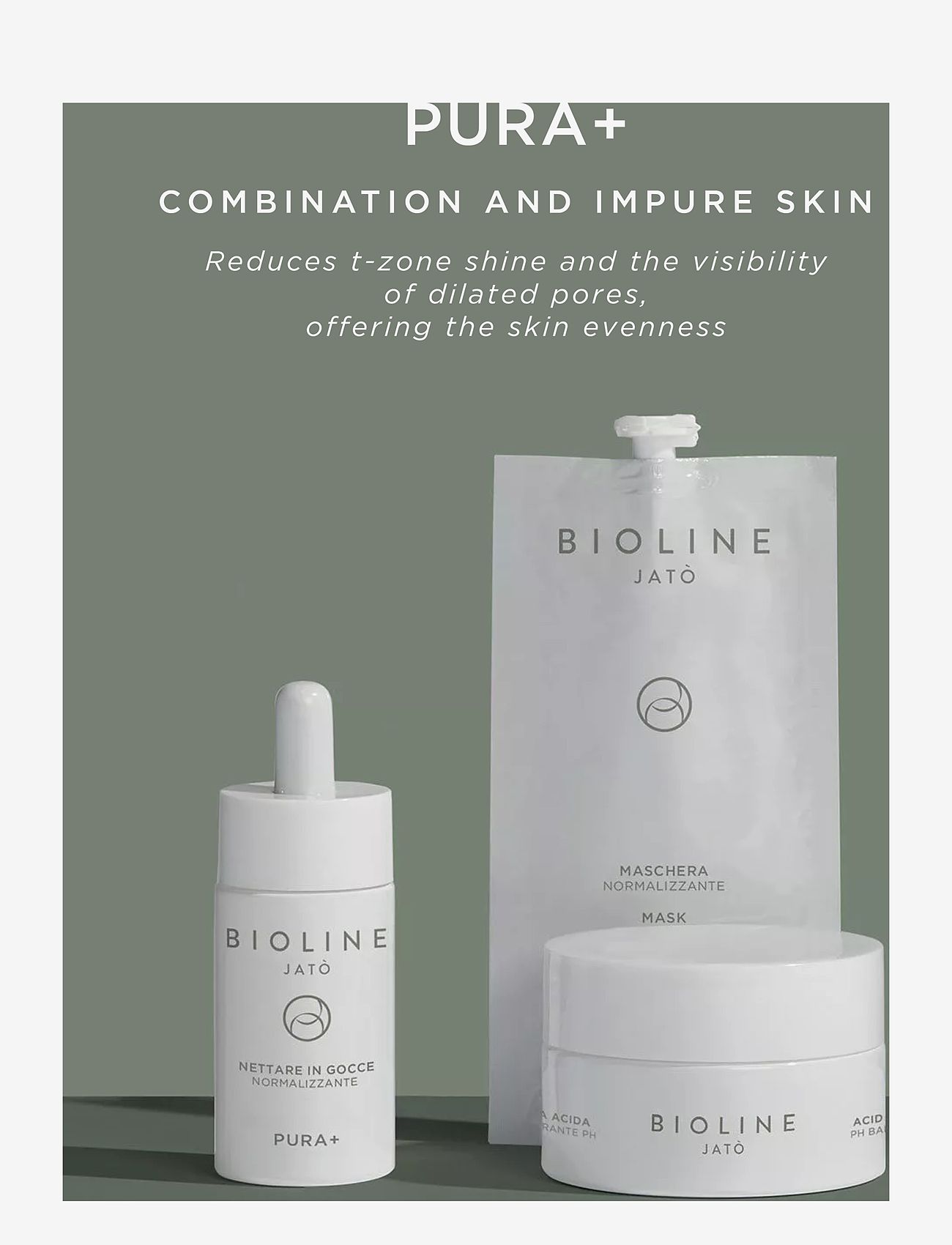 Bioline Jatò - Pura+ Nectar In Drops - serum - clear - 1