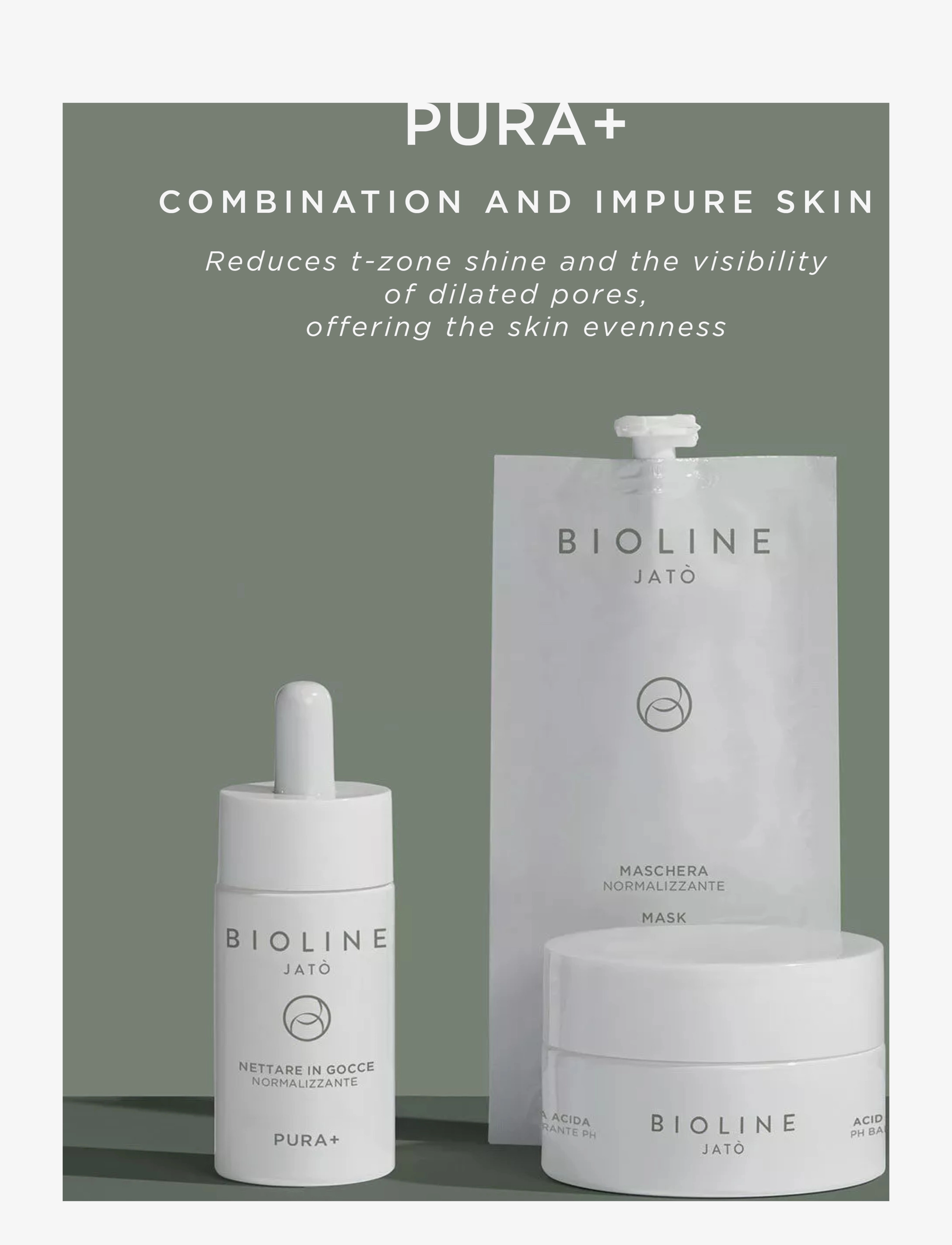 Bioline Jatò - Pura+ Nectar In Drops - serum - clear - 1