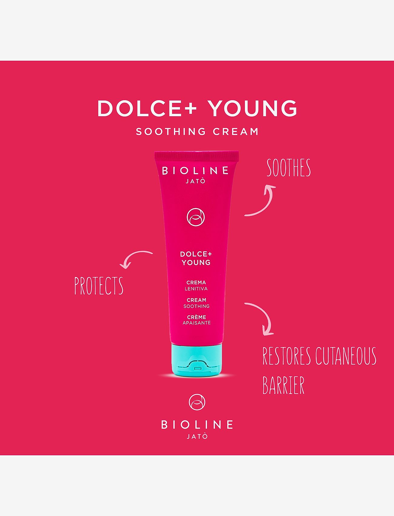 Bioline Jatò - Dolce+ Young - fuktkrämer - clear - 1