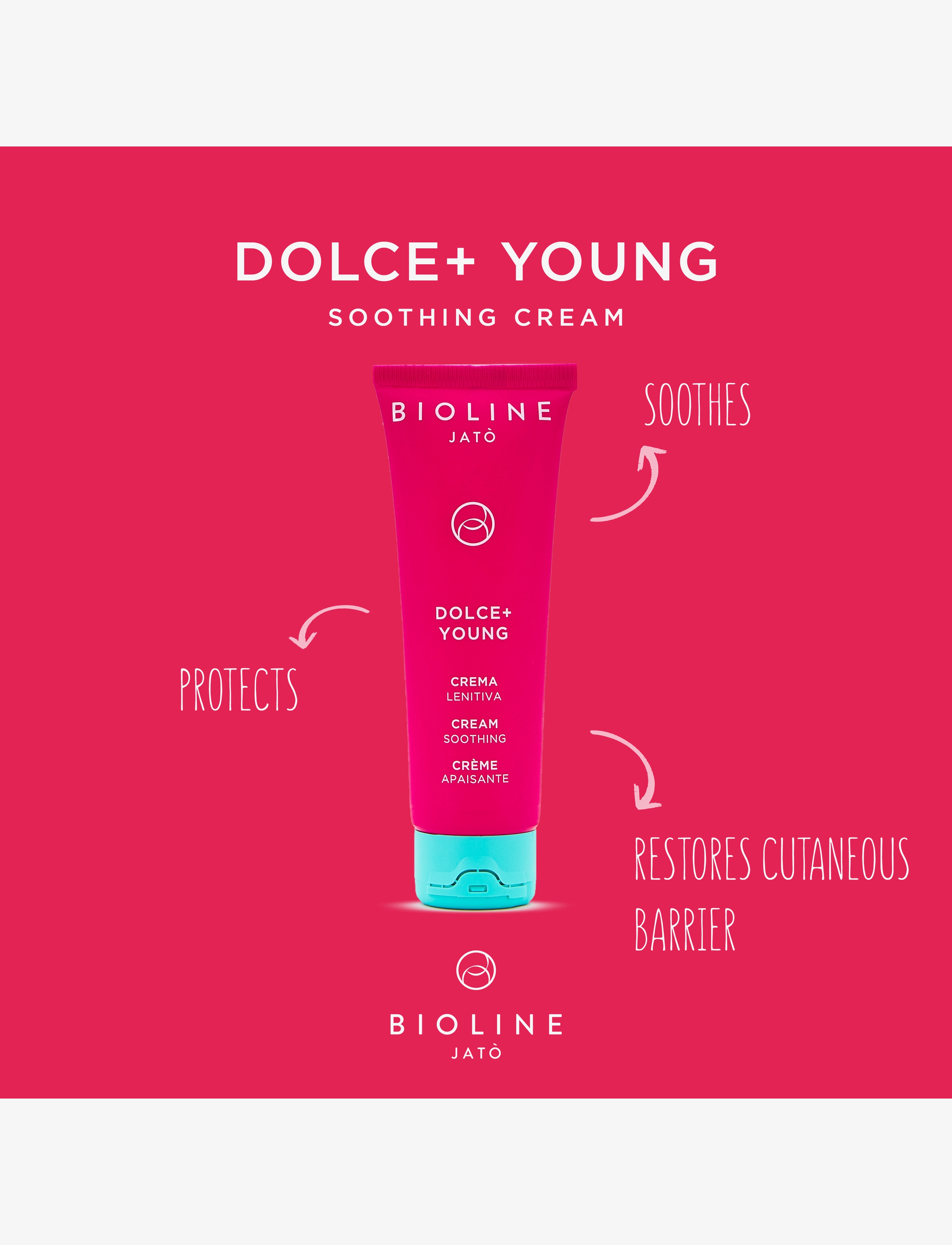 Bioline Jatò - Dolce+ Young - fuktkrämer - clear - 1