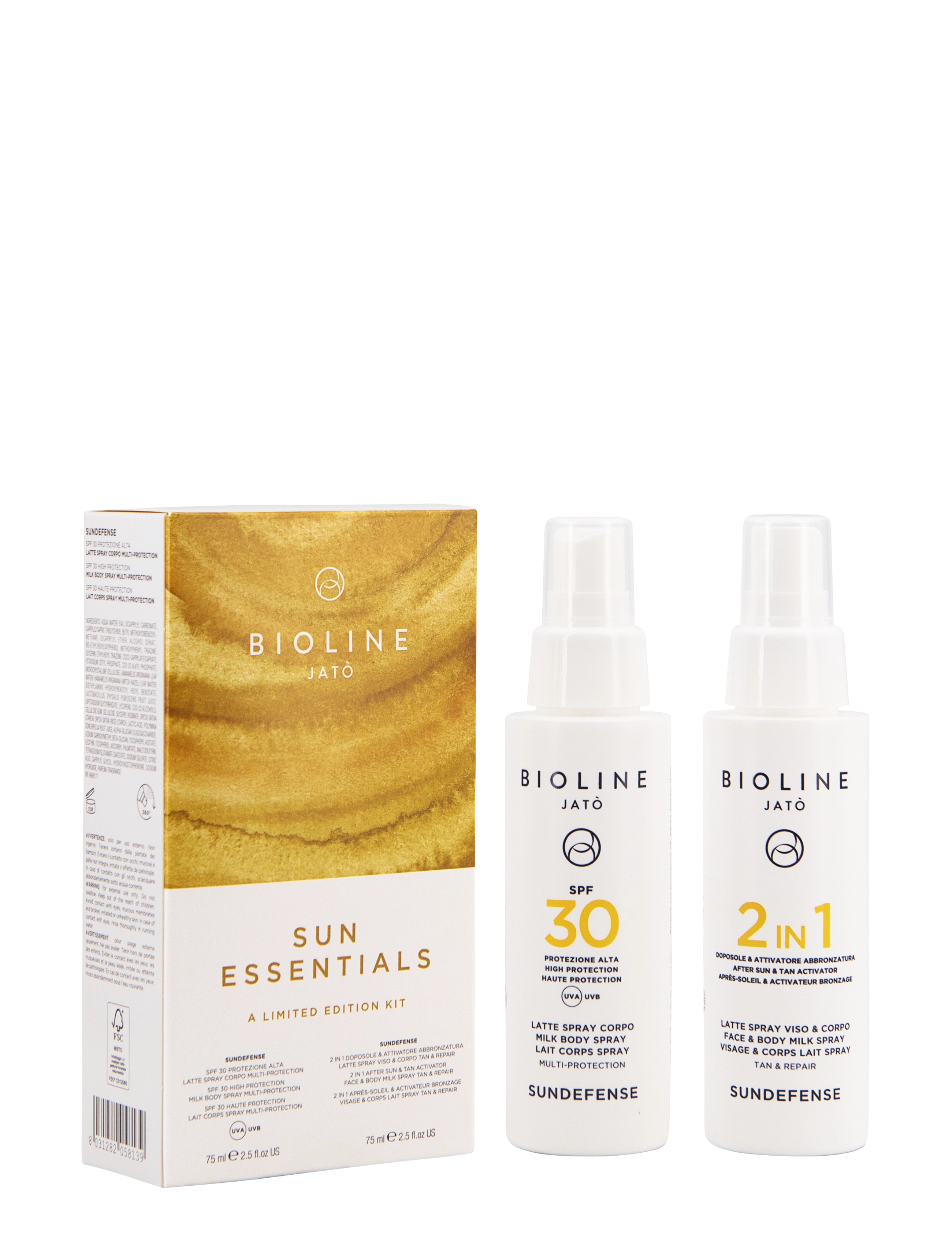 Bioline Jatò Sundefense Kit - Hudvårdsset - CLEAR / undefined