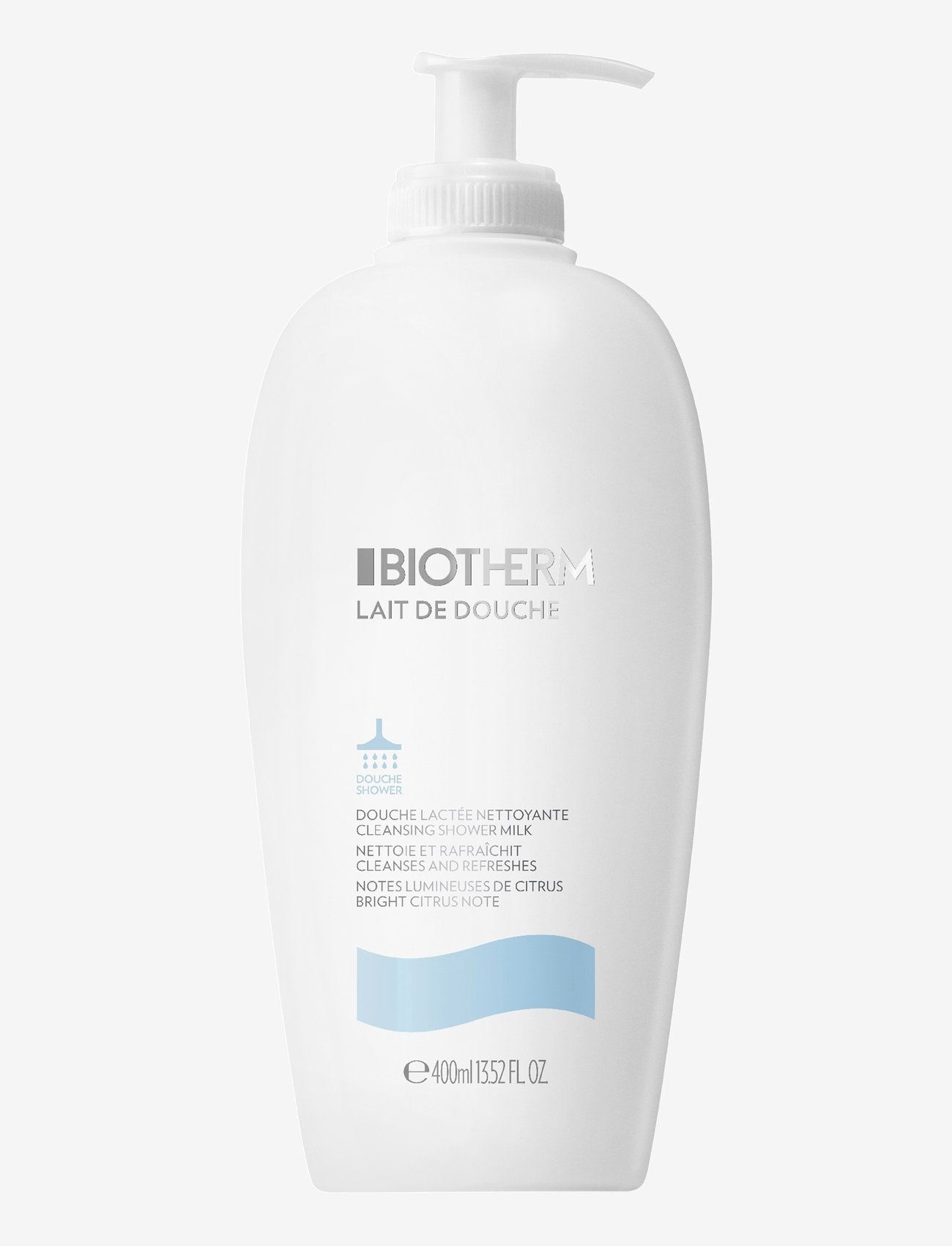 Biotherm - Biotherm Lait Corporel Moisturizing Shower Milk 400ml - laveste priser - clear - 1