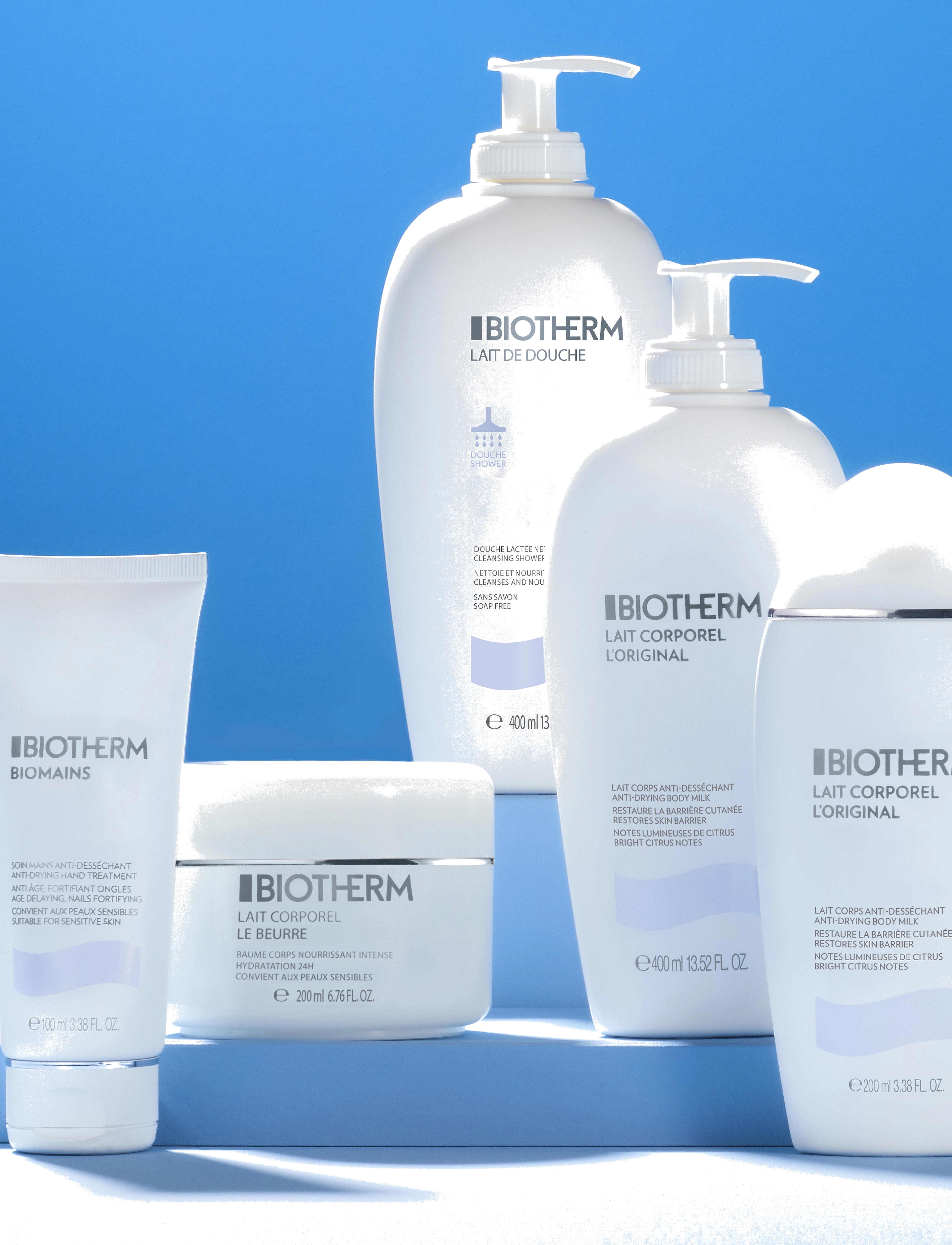 Biotherm Biotherm Lait Corporel Moisturizing Shower Milk 400ml, 400ml, Nude, Krop > Bad Og Brusebad, Dame