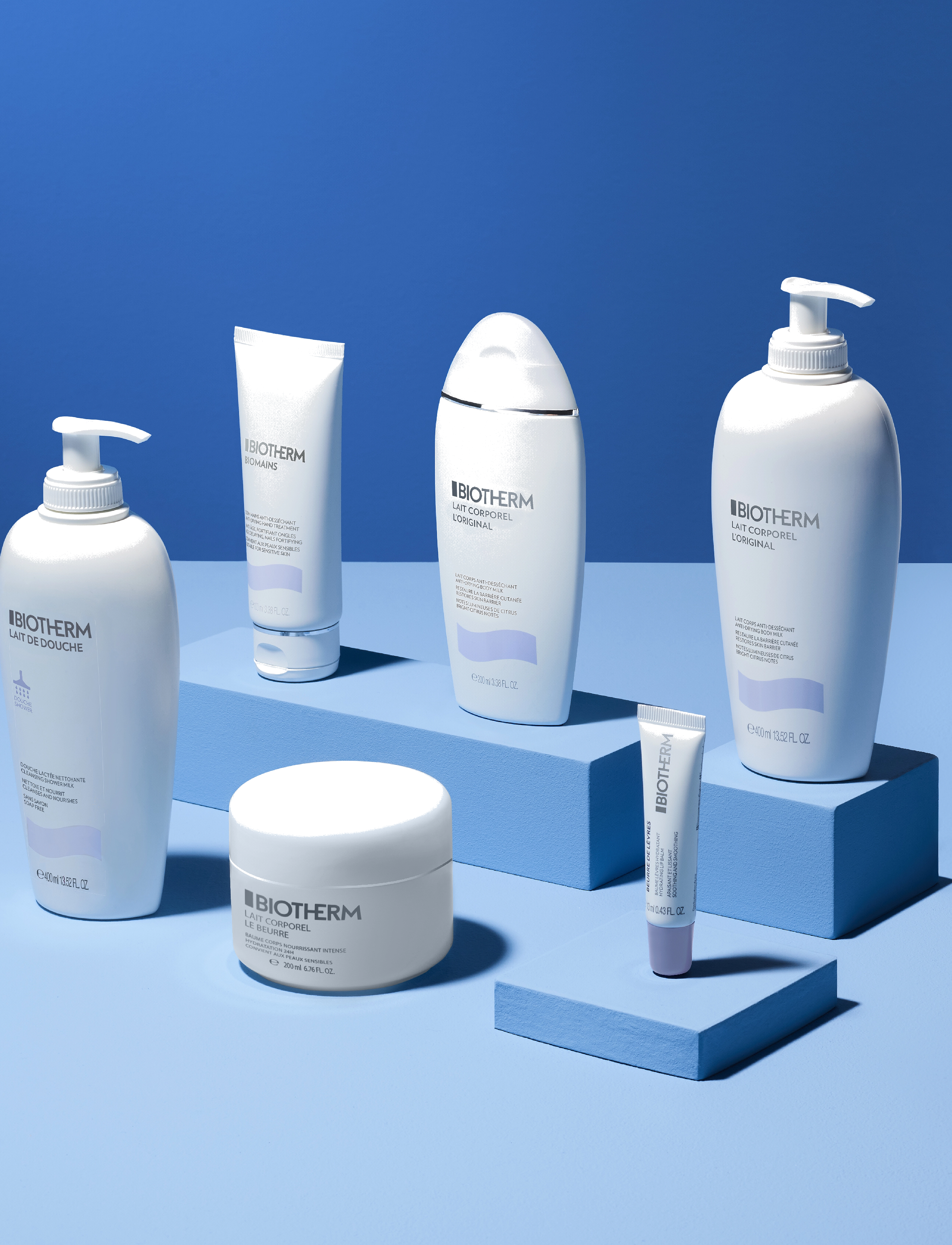 Biotherm - Biotherm Lait Corporel Moisturizing Shower Milk 400ml - dusjsåpe og dusjolje - clear - 2