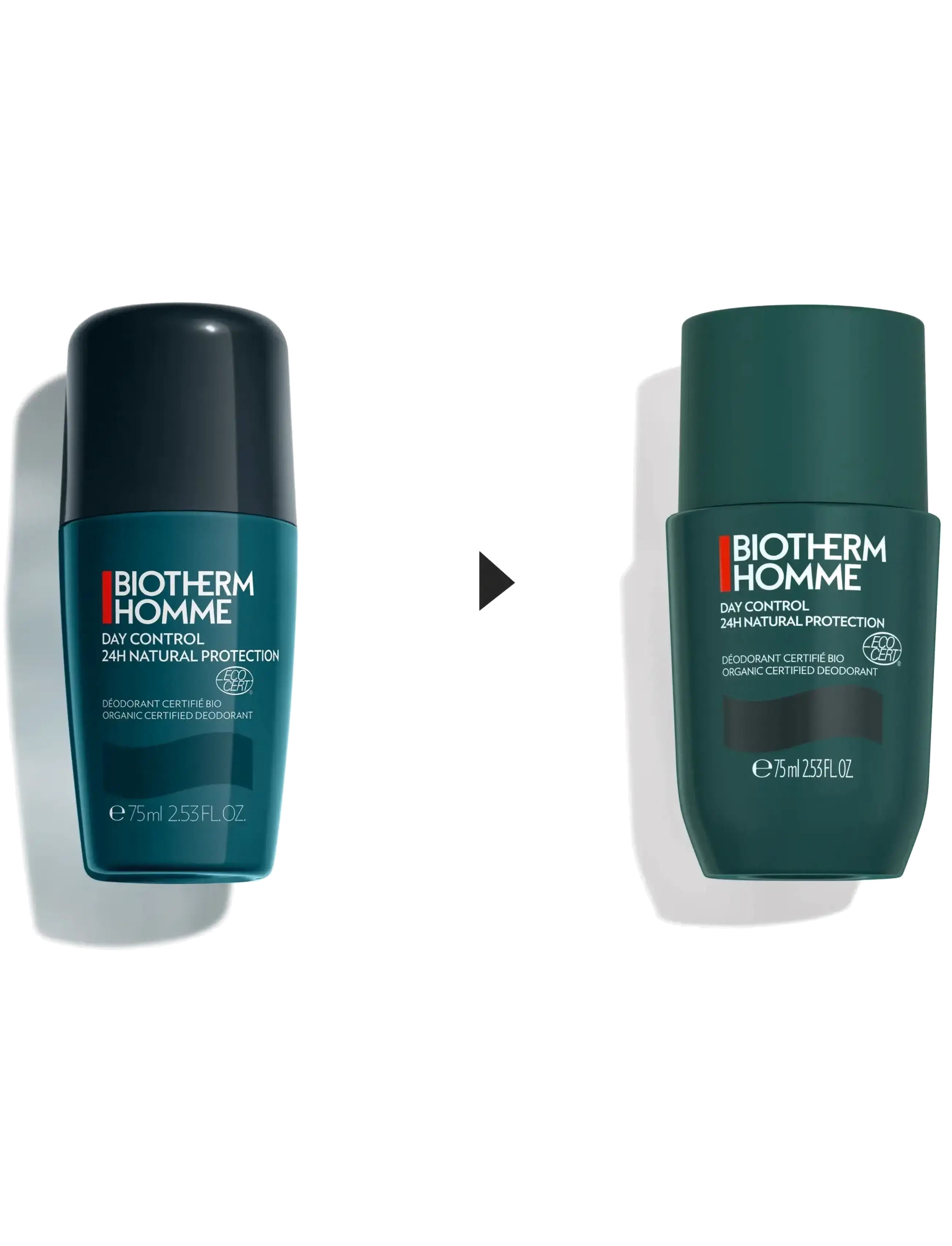 Biotherm - Biotherm Day Control Natural Protect Deodorant Roll-On 75ml - roll on deoer - clear - 1