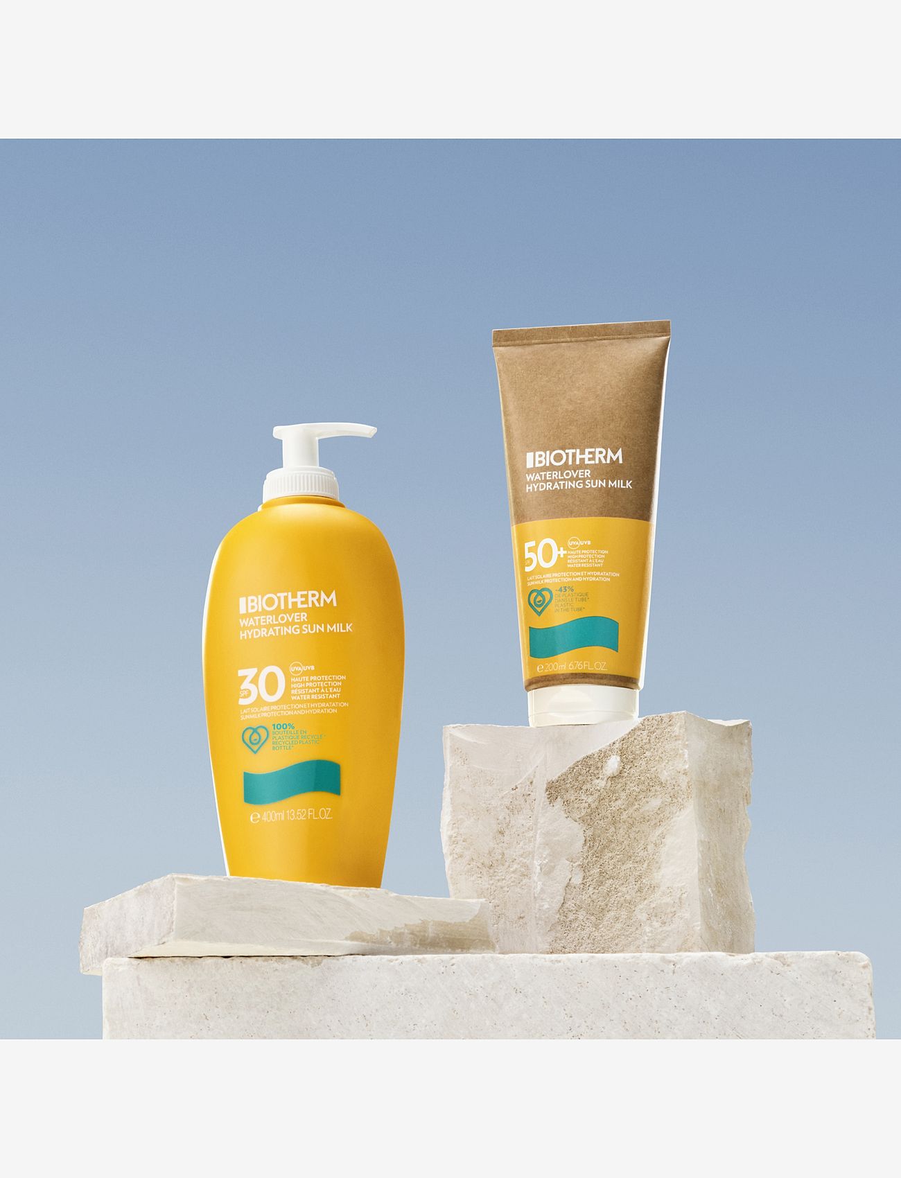 Biotherm - Biotherm Lait Solaire Sun screen SPF30 400ml - clear - 2