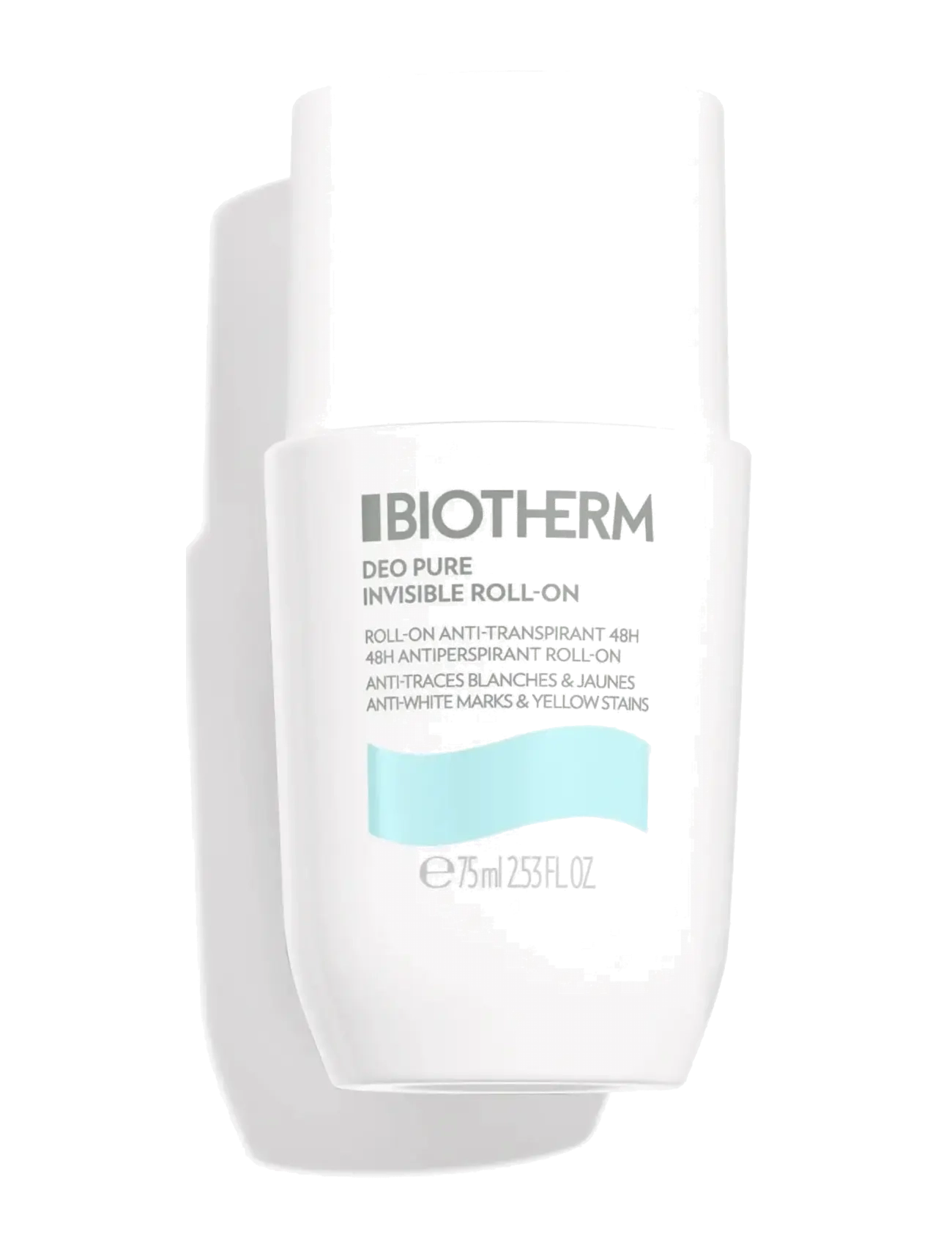 Biotherm Deo Pure Invisible Invisible Roll-On 48H, Roll-on, Nude, Str: 75ML