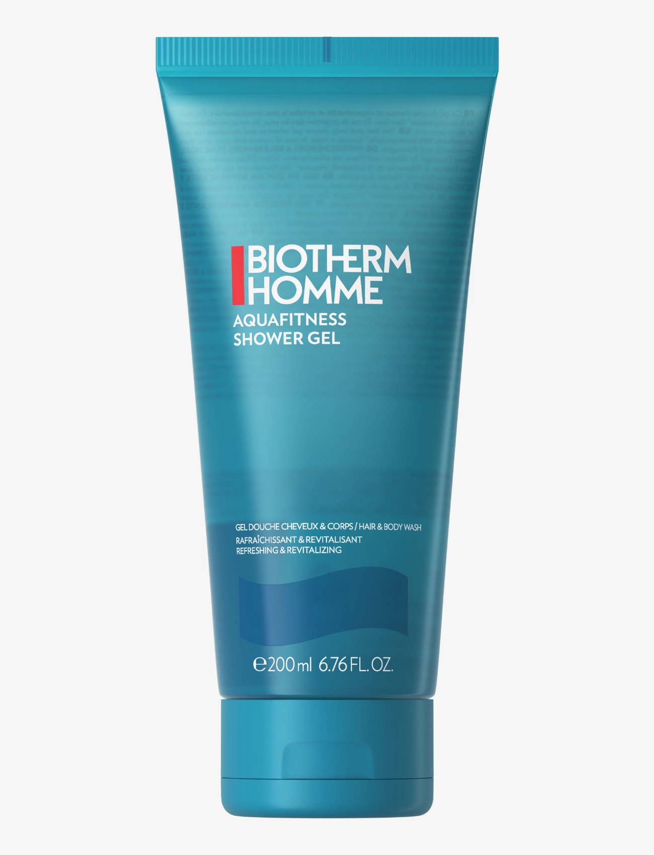 Biotherm Biotherm Aqua-Fitness Homme Body & Hair Shower Gel 200ml, 200ml, Nude, Krop > Bad Og Brusebad, Herre