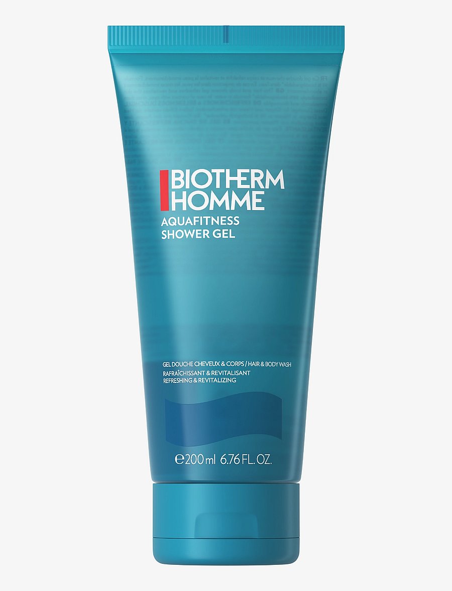 Biotherm - Biotherm Aqua-Fitness Homme Body & Hair Shower Gel 200ml - til ham - clear - 0