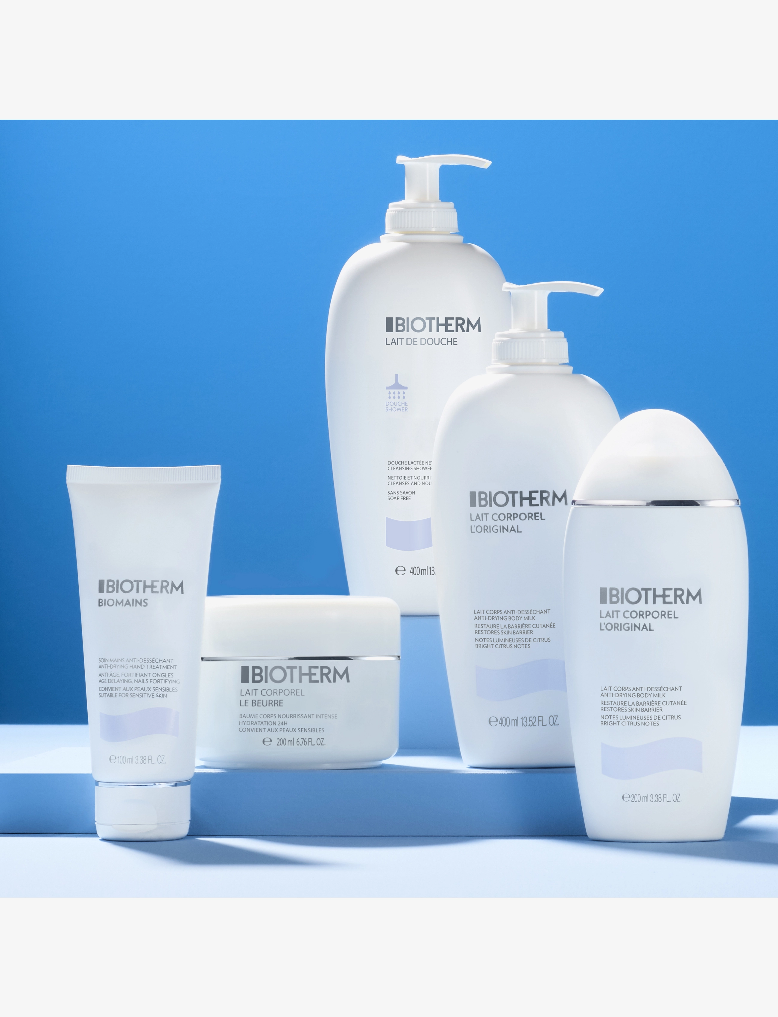 Biotherm - Biotherm Biomains Moisturizing Hand Cream 50ml - håndcremer - clear - 1