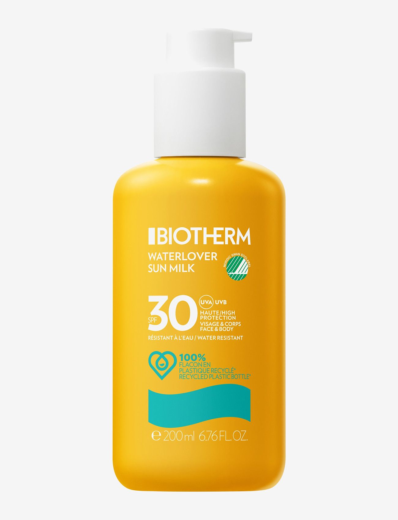 Biotherm - Waterlover Sun Milk SPF30 - kesäiho - clear - 0