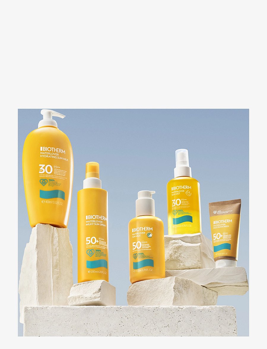 Biotherm - Waterlover Sun Milk SPF30 - sommarens hudvård - clear - 2