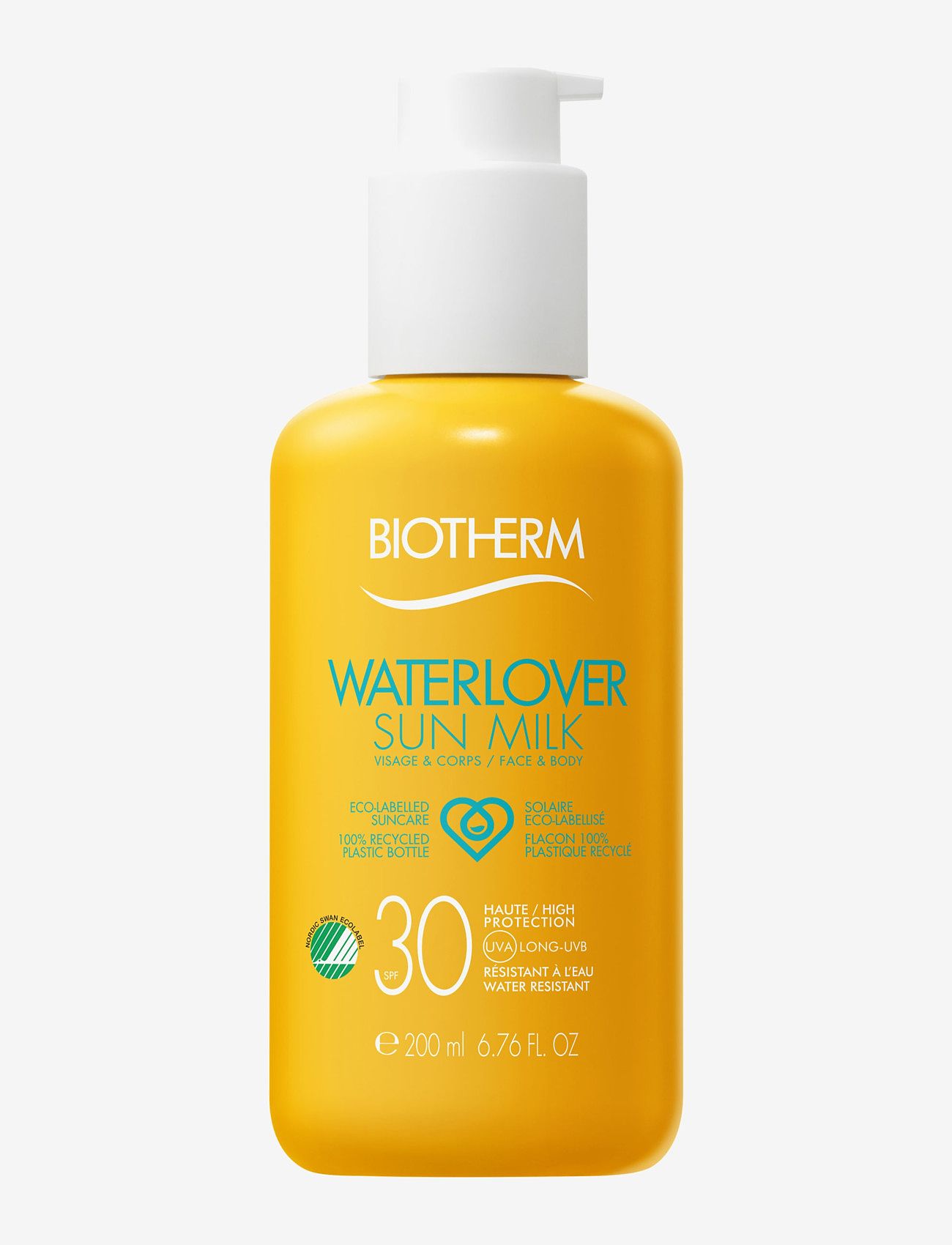 Biotherm - Waterlover Sun Milk SPF30 - kesäiho - clear - 3