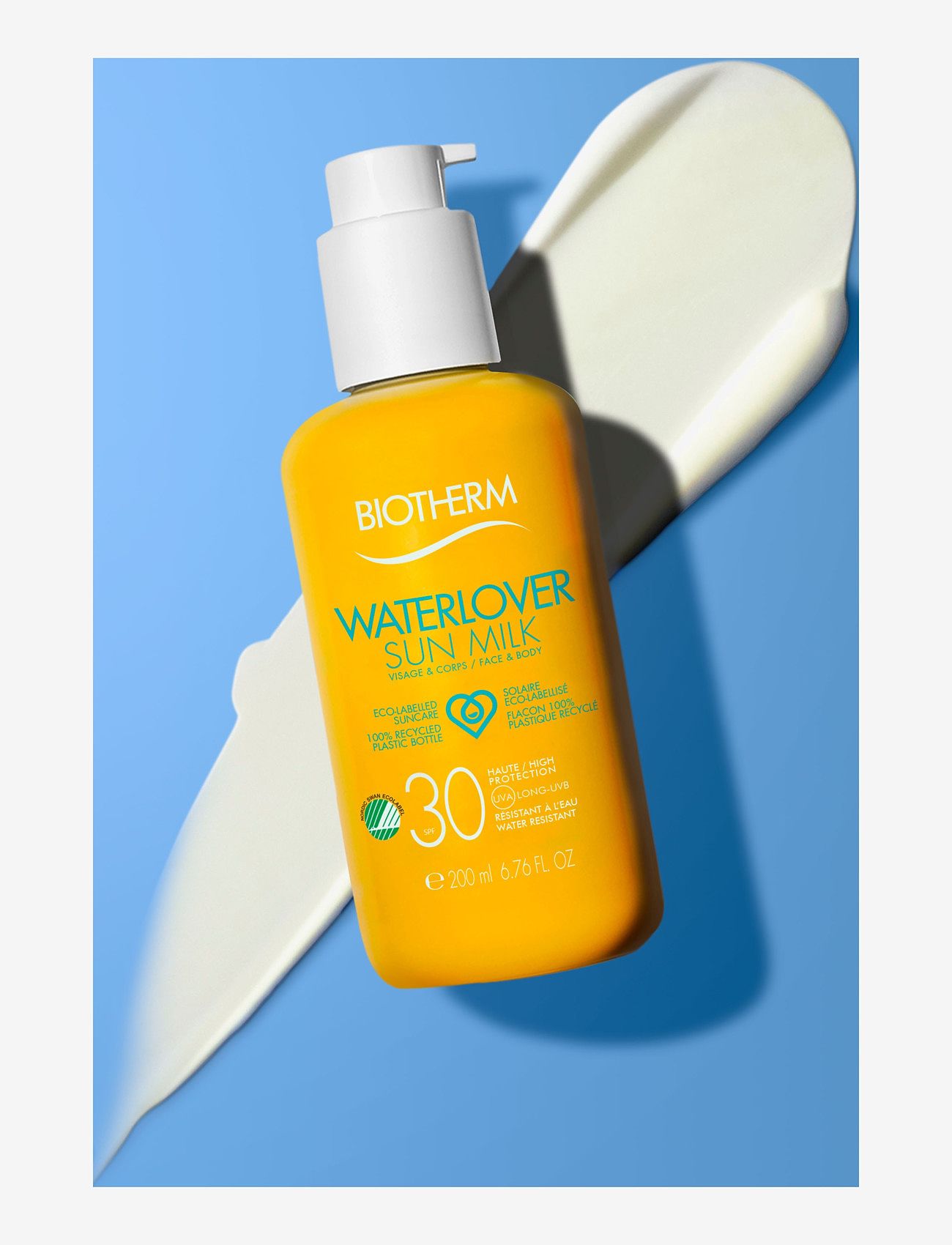 Biotherm - Waterlover Sun Milk SPF30 - kesäiho - clear - 4