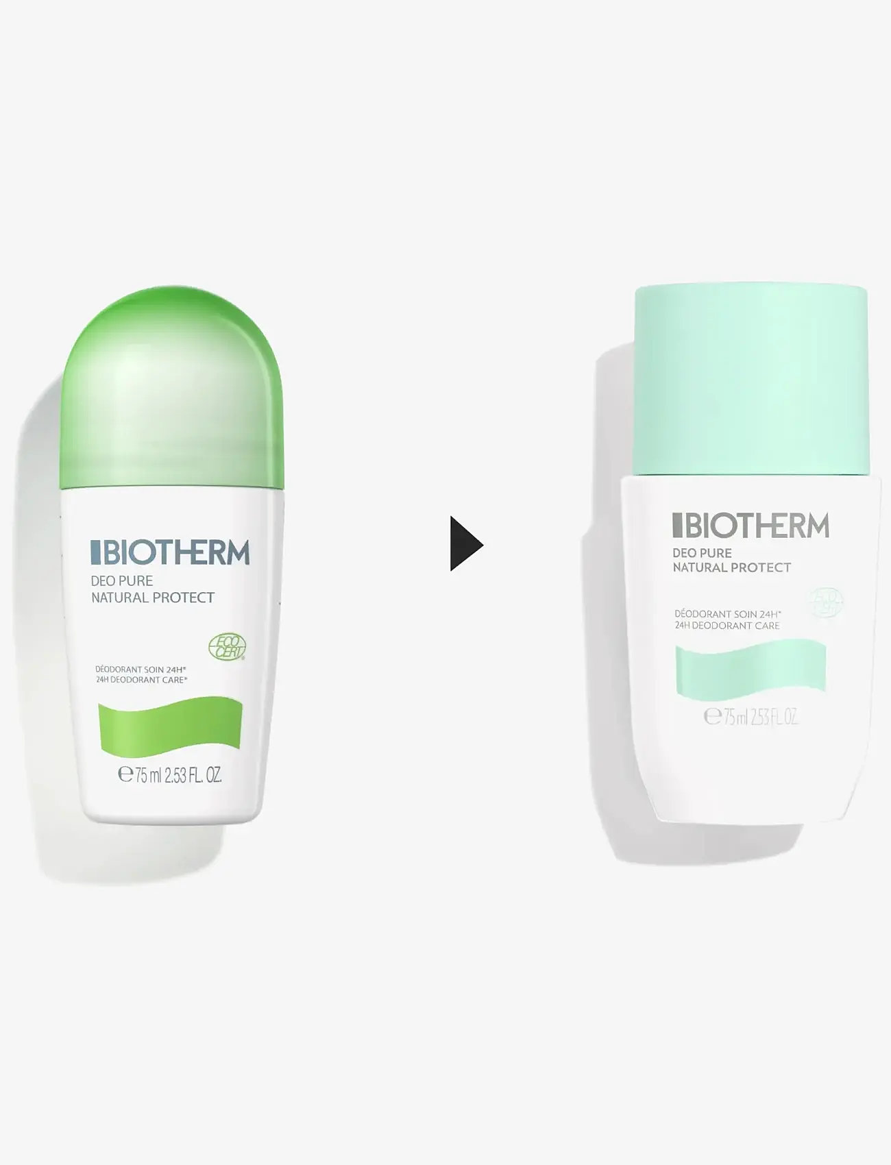 Biotherm - Biotherm Deo Pure Ecocert Roll-On - clear - 1