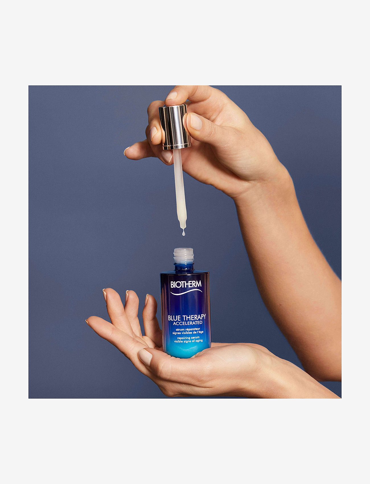 Biotherm - Biotherm Blue Therapy Accelerated Moisturizing Serum 50ml - seerumit ja öljyt - clear - 2