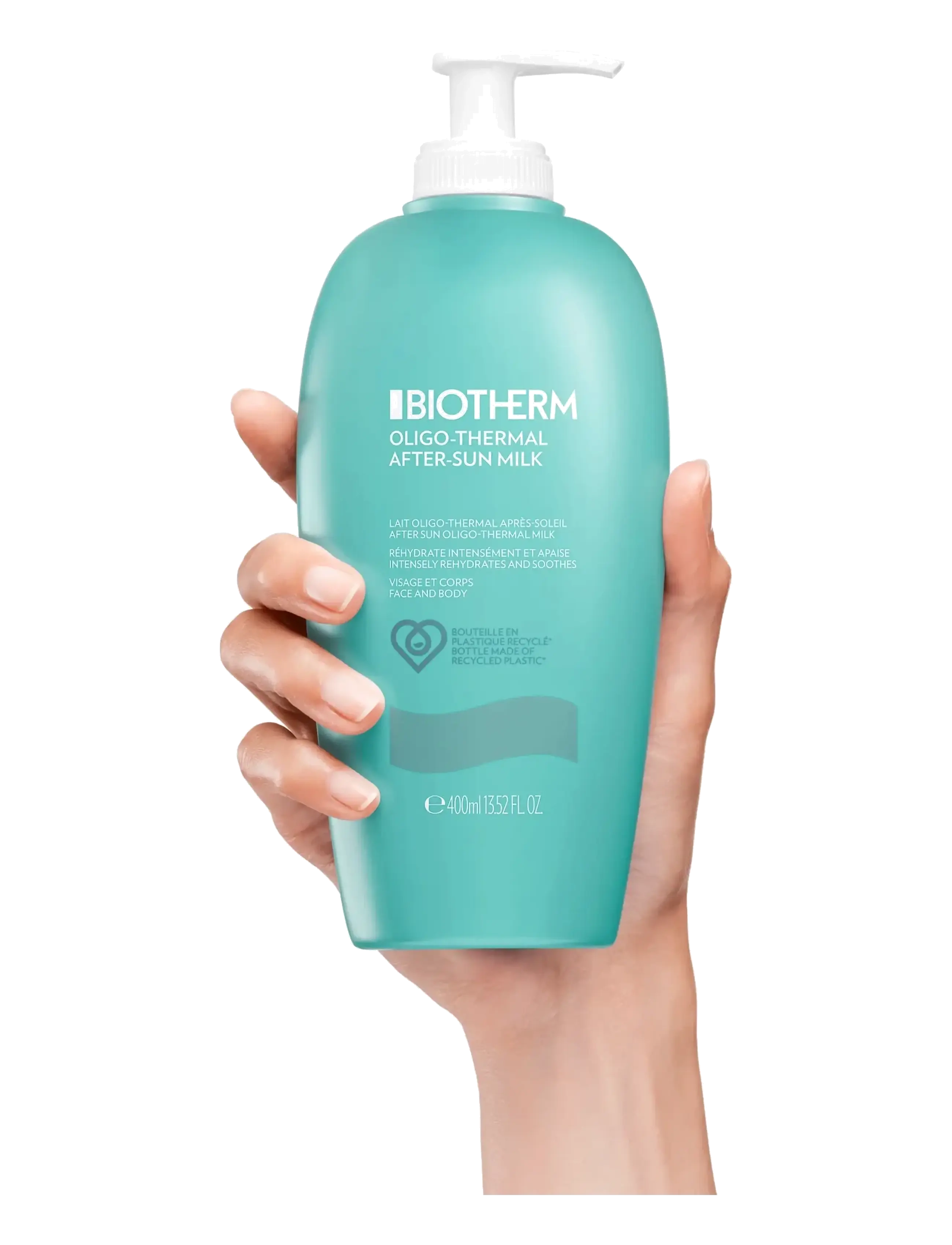 Biotherm - Biotherm Lait Oligo-Thermal Milk Aftersun 400ml - kroppsvård - clear - 1