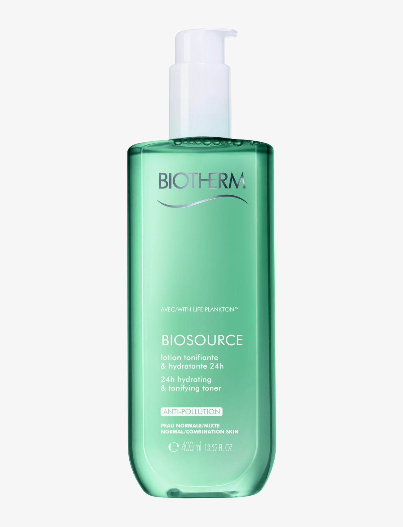Biotherm Biosource Lotion Normal/Combination; 400Ml, Toner, Nude, Str: 400ML