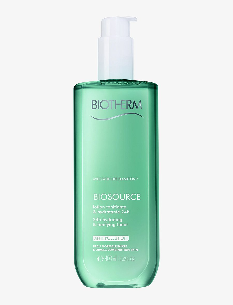 Biotherm - Biotherm Biosource Lotion - Normal/Combination; 400ml - eksfolierende tonere - clear - 0