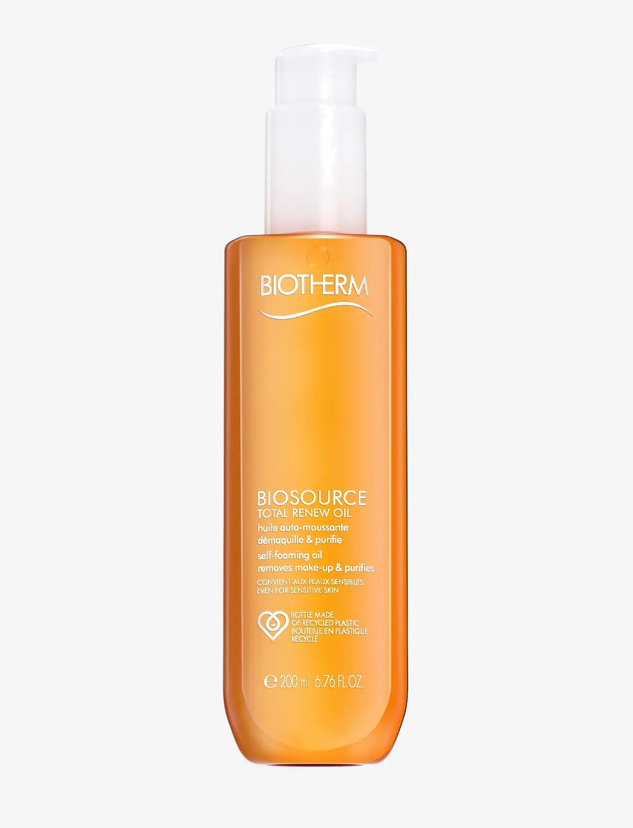 Biotherm - Biotherm Biosource Total Renew Oil Cleanser 200ml - renseolier - clear - 0