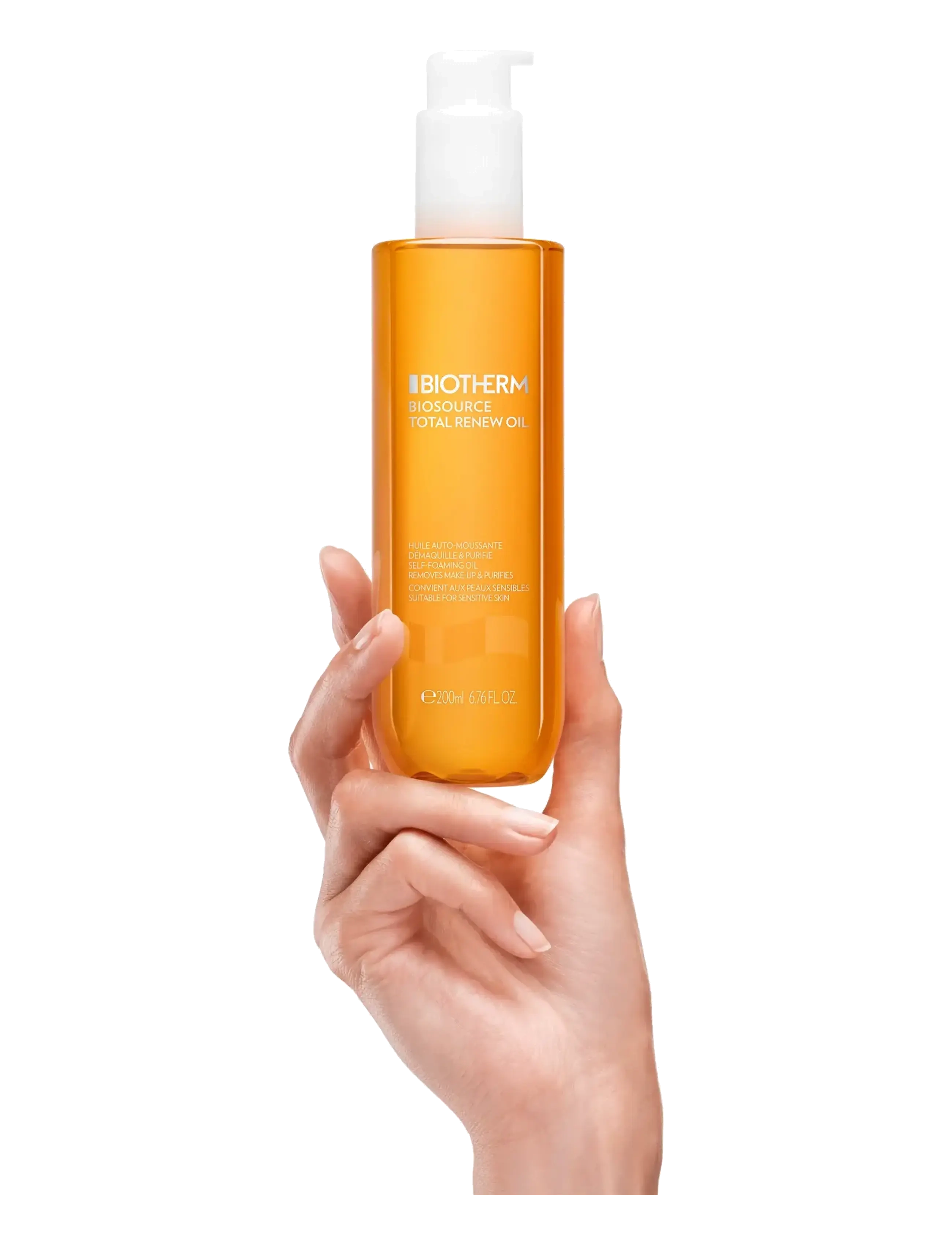 Biotherm - Biotherm Biosource Total Renew Oil Cleanser 200ml - renseolier - clear - 1