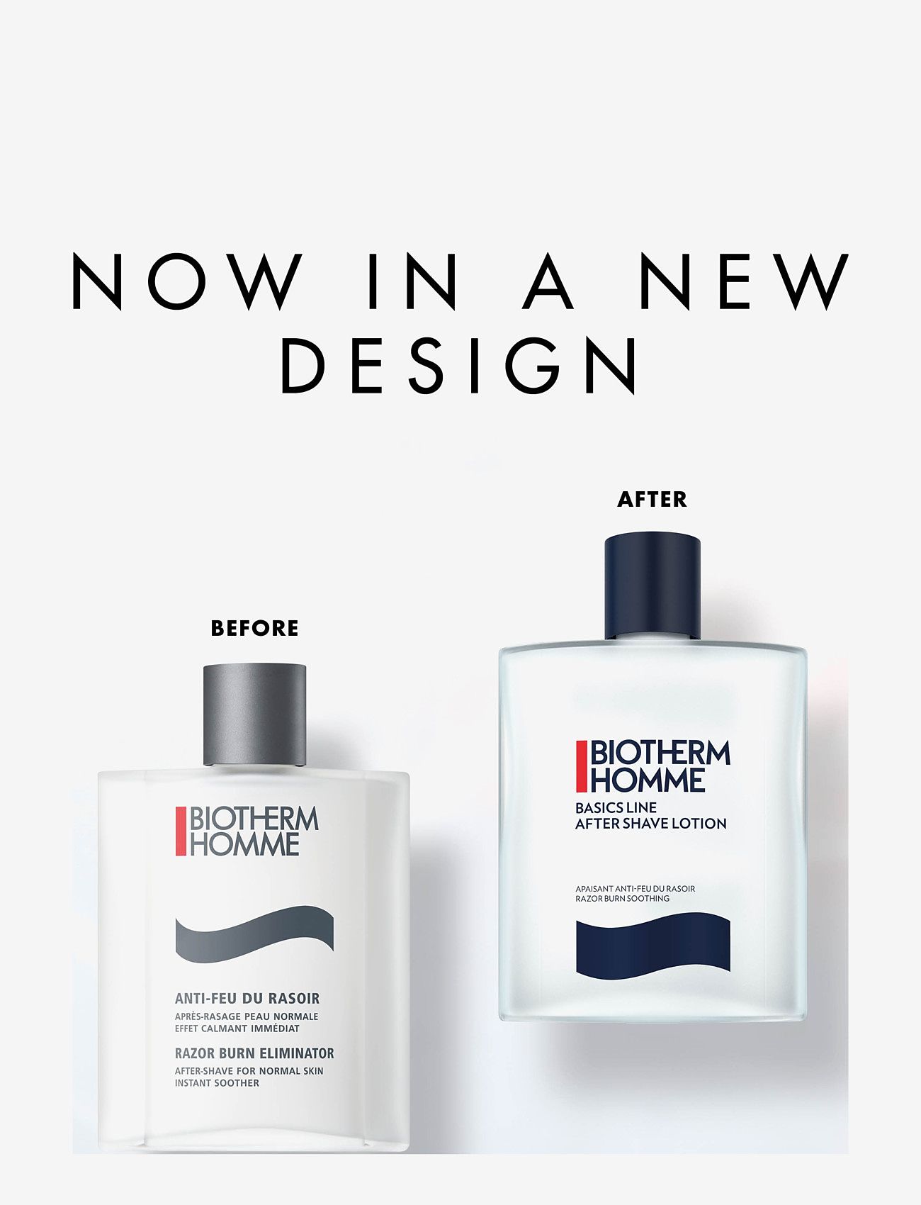 Biotherm - Biotherm Homme Razor Burn Eliminator 100ml - aftershave - clear - 1