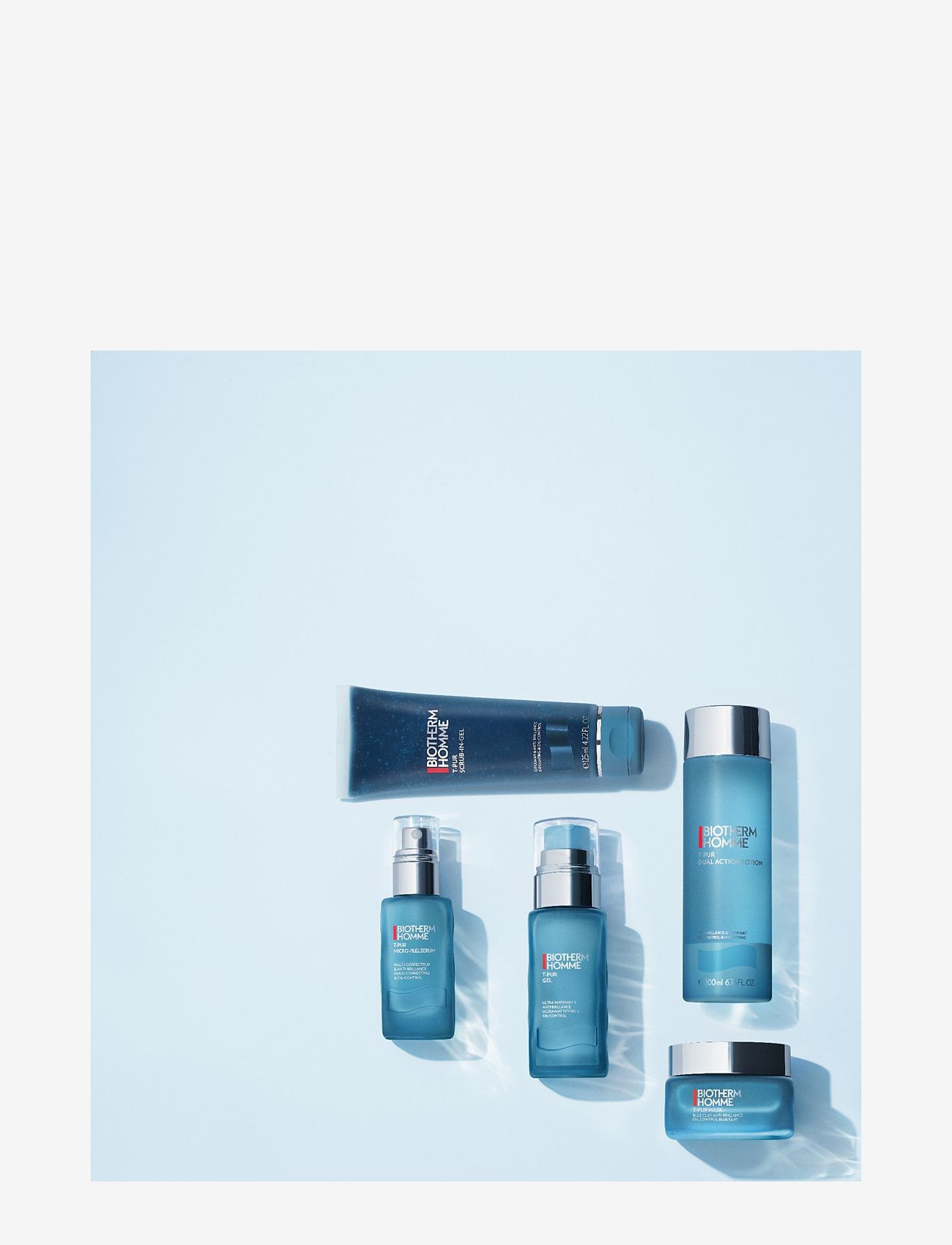 Biotherm - T-Pur Blue Face Clay mask - ansigtsmasker - no color - 3