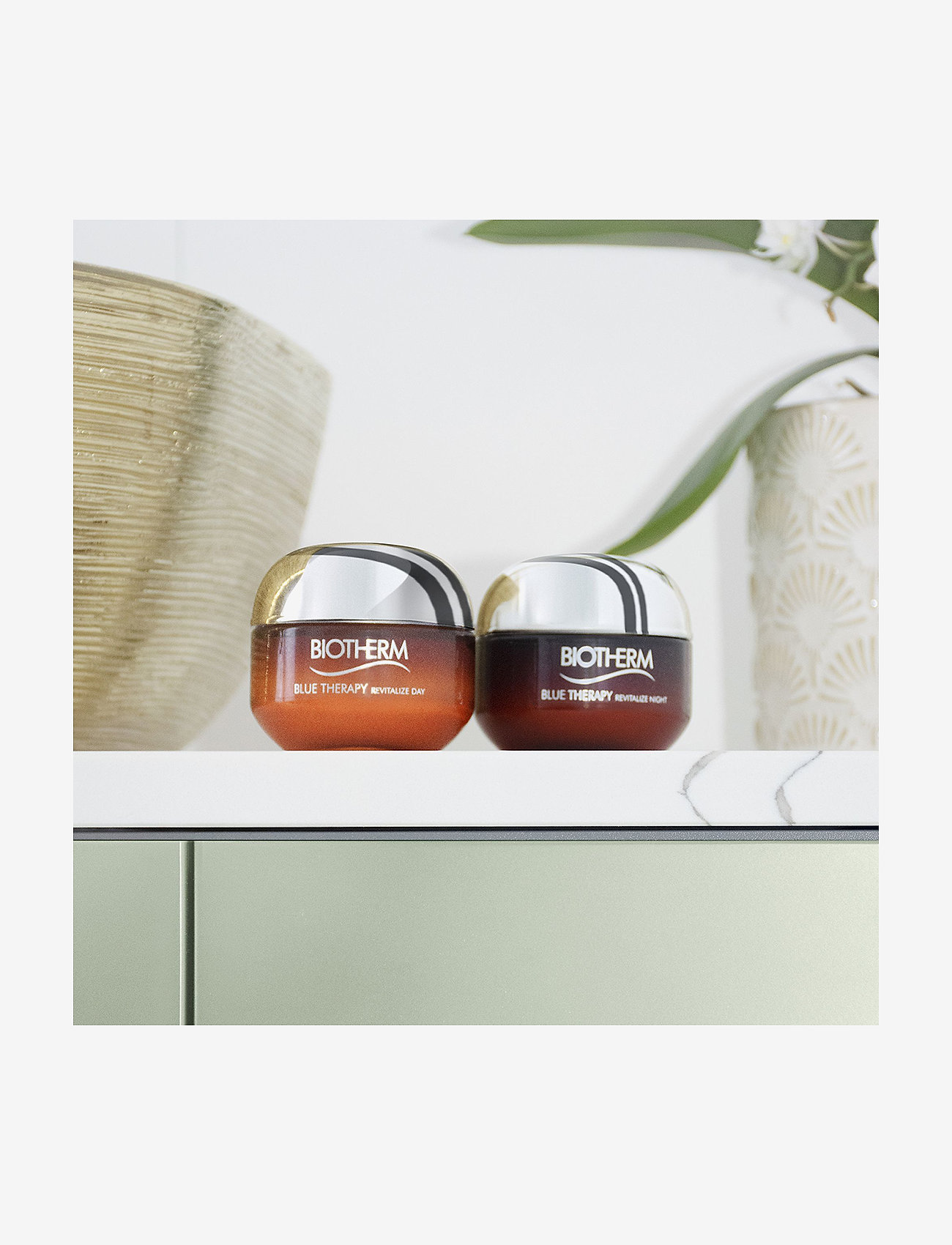Biotherm - Biotherm Blue Therapy Amber Algae Revitalize Moisturizing Night 50ML - yövoiteet - no colour - 4