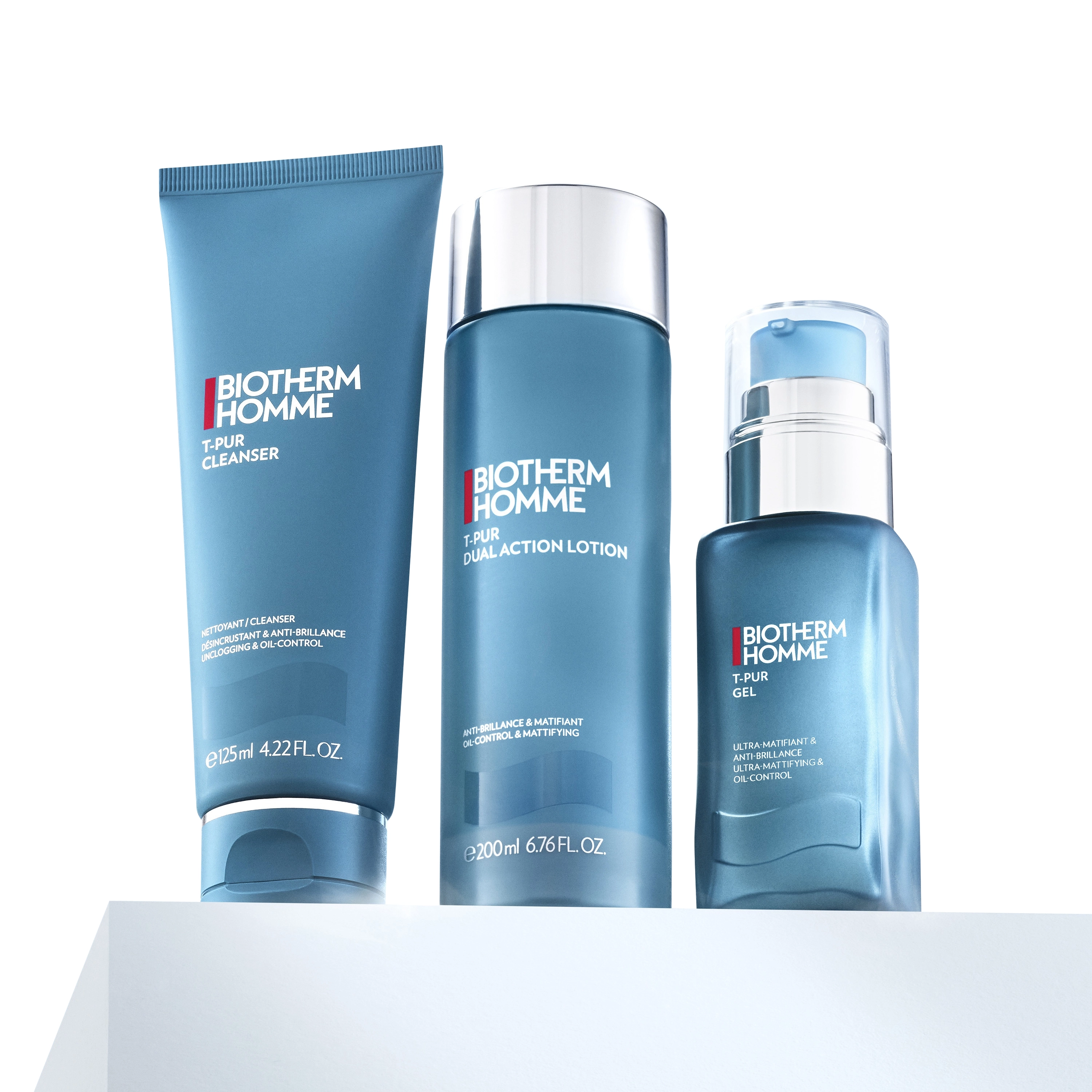 Biotherm - Biotherm Homme T-Pur Anti Oil & Shine 50ml - clear - 4