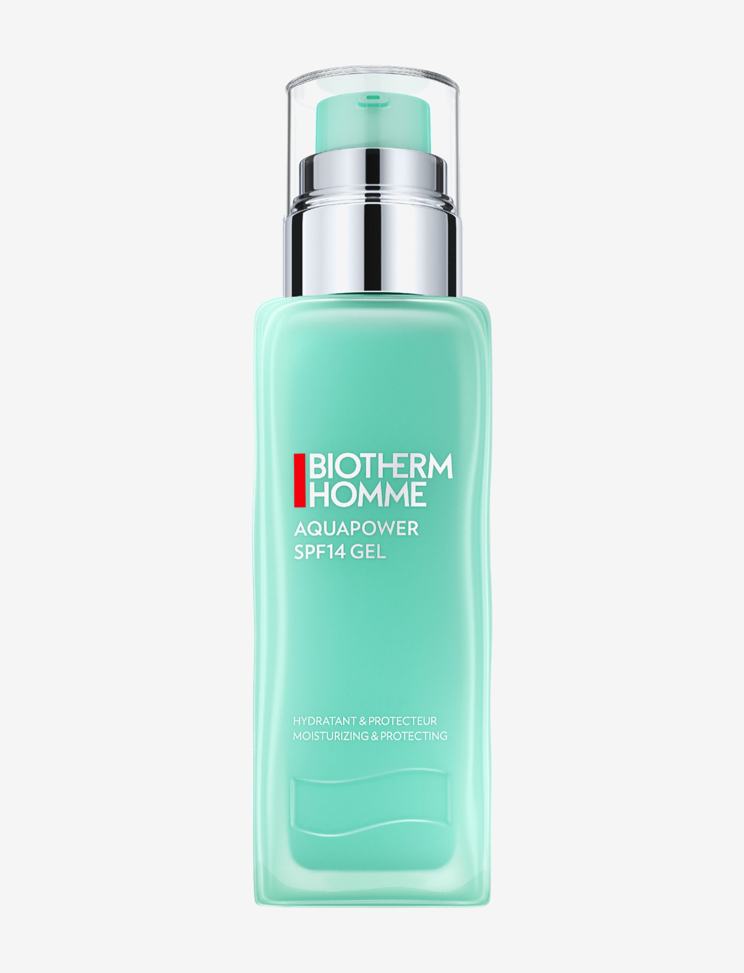 Biotherm Homme Aquapower Spf14 Moisturizing Gel 75Ml, Fugtighedscreme, Nude, Str: 75 ml