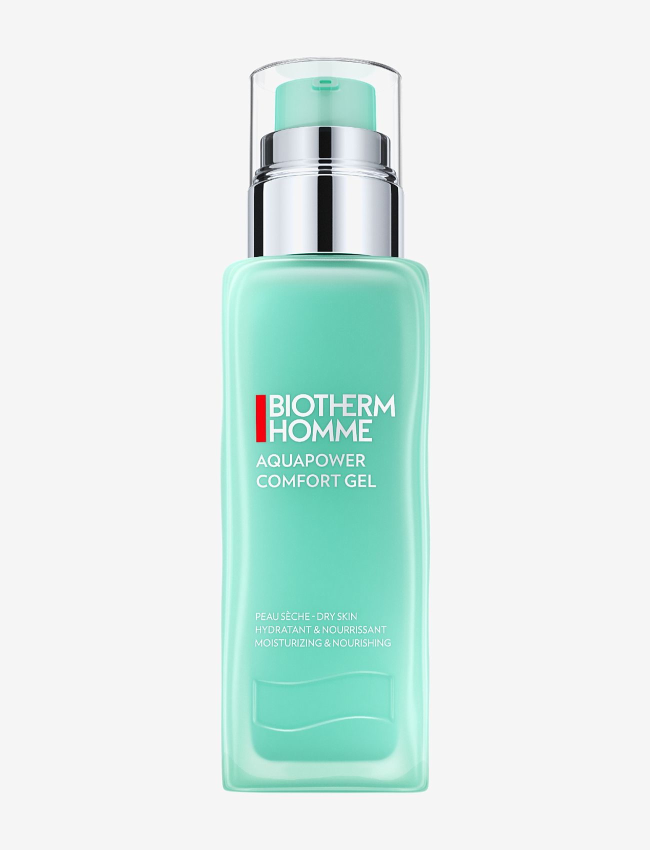 Biotherm - Biotherm Homme Aquapower Comfort Moisturizing Cream for Dry Skin 75ml - fuktkrämer - clear - 0