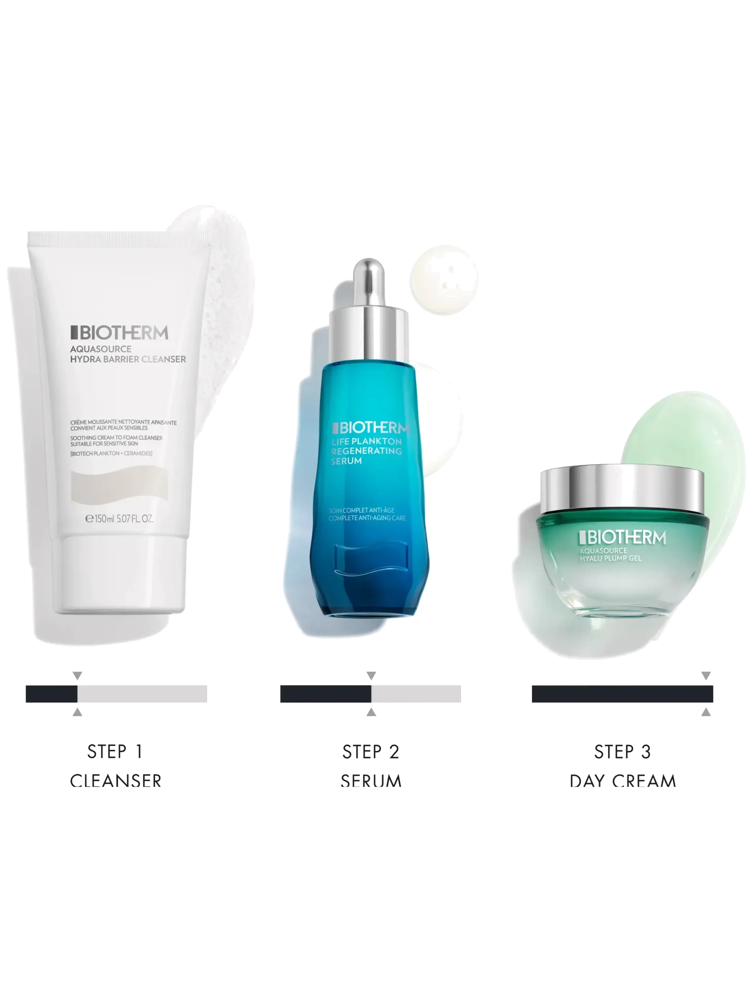 Biotherm - Biotherm Aquasource Hyalu Plump Moisturizing Gel 50ml - sommerens hudpleje - clear - 3