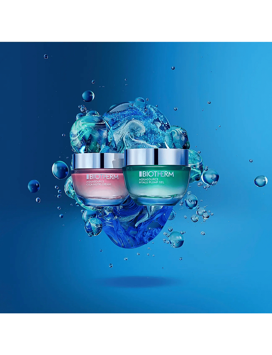 Biotherm - Biotherm Aquasource Cica Nutri Moisturizing Day Cream 50ml - kesäiho - clear - 3