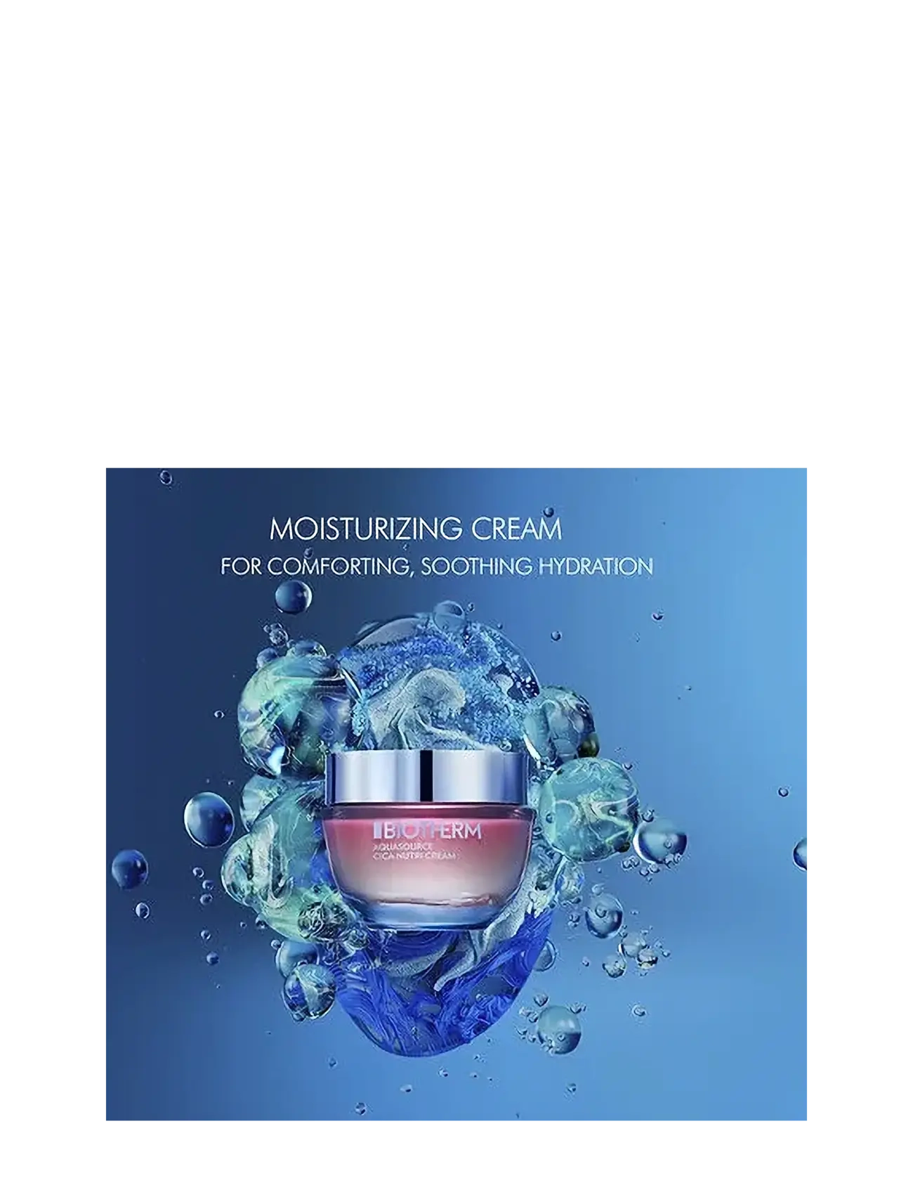 Biotherm - Biotherm Aquasource Cica Nutri Moisturizing Day Cream 75ml - sommerens hudpleje - clear - 1