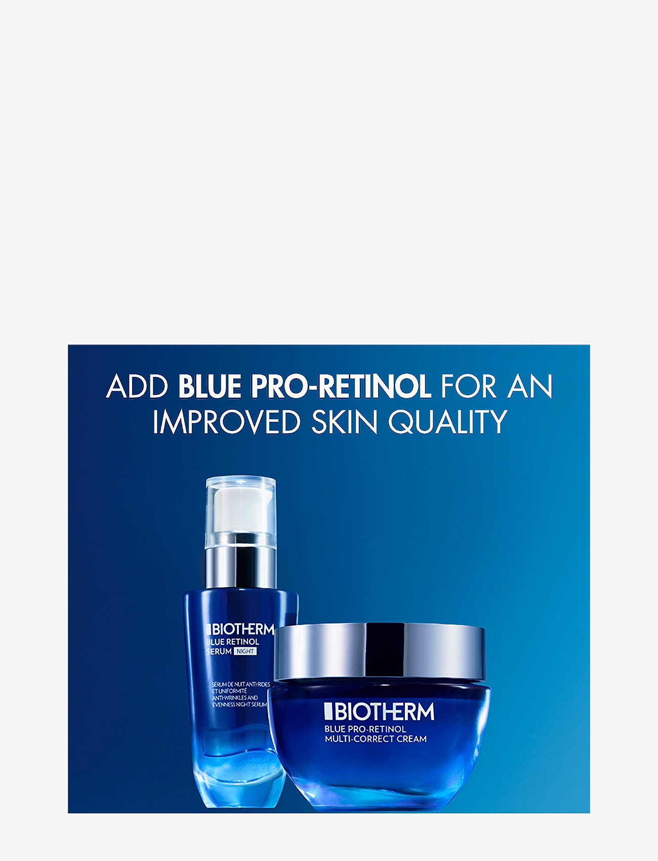 Biotherm - Biotherm Blue Retinol Serum Night 30ml - serum & oljor  - no colour - 4