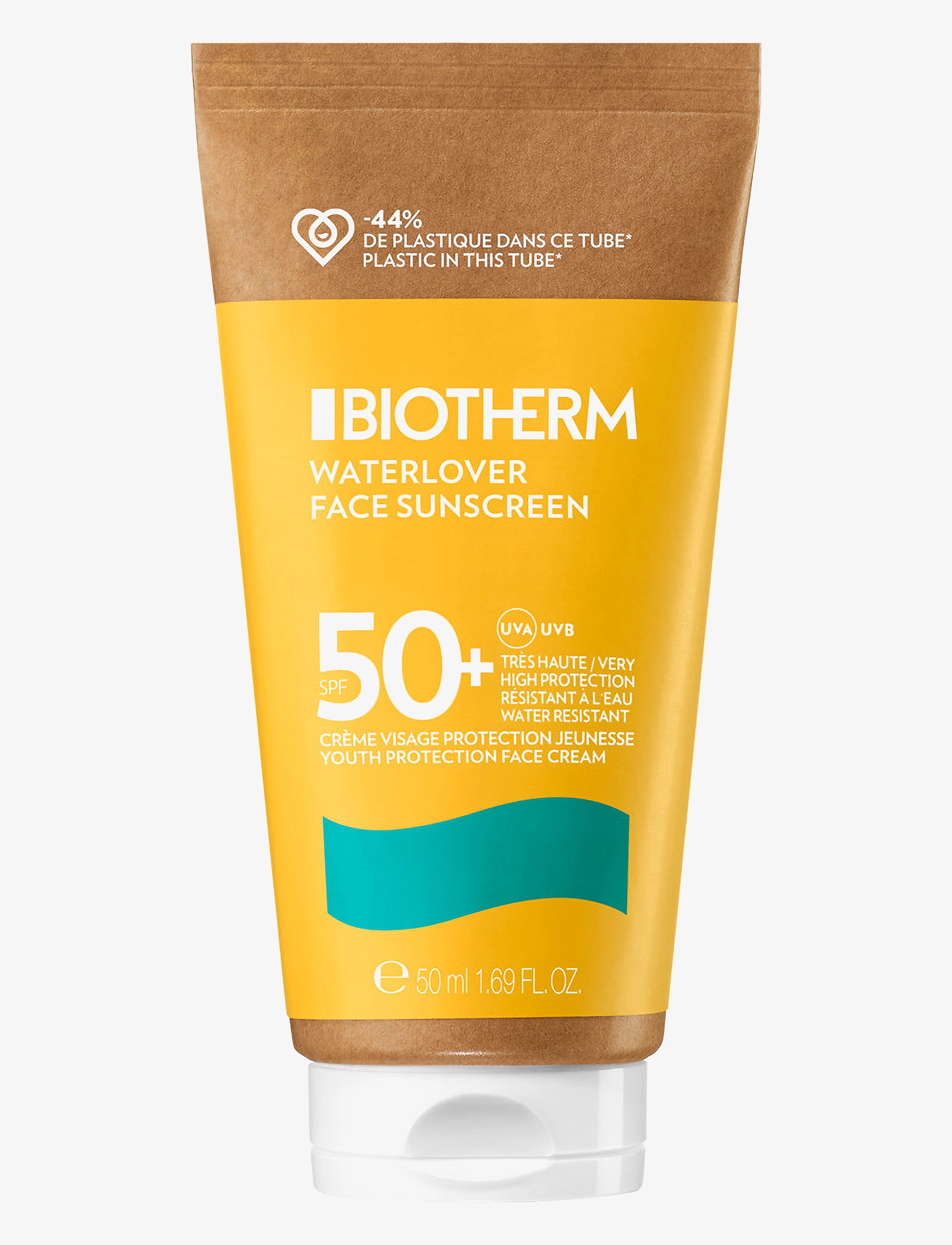 Biotherm Waterlover Creme Solaire Anti-Age Spf50 50Ml, Ansigt, Nude, Str: 50 ml