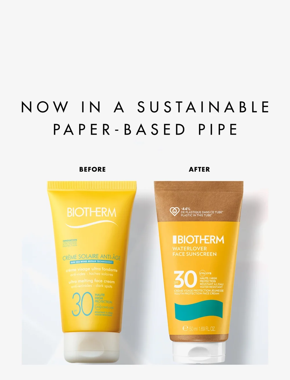 Biotherm - Biotherm Waterlover Creme Solaire Anti-age SPF30 50ml - för ansiktet - clear - 2