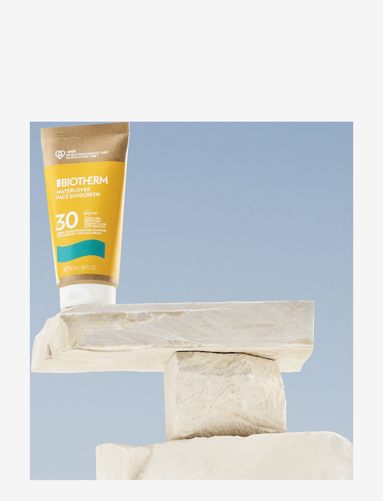 Biotherm - Biotherm Waterlover Creme Solaire Anti-age SPF30 50ml - til ansigtet - clear - 4