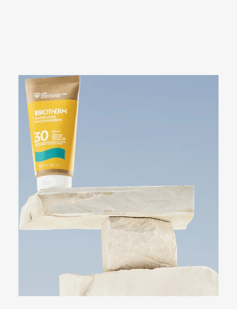 Biotherm - Biotherm Waterlover Creme Solaire Anti-age SPF30 50ml - för ansiktet - clear - 4