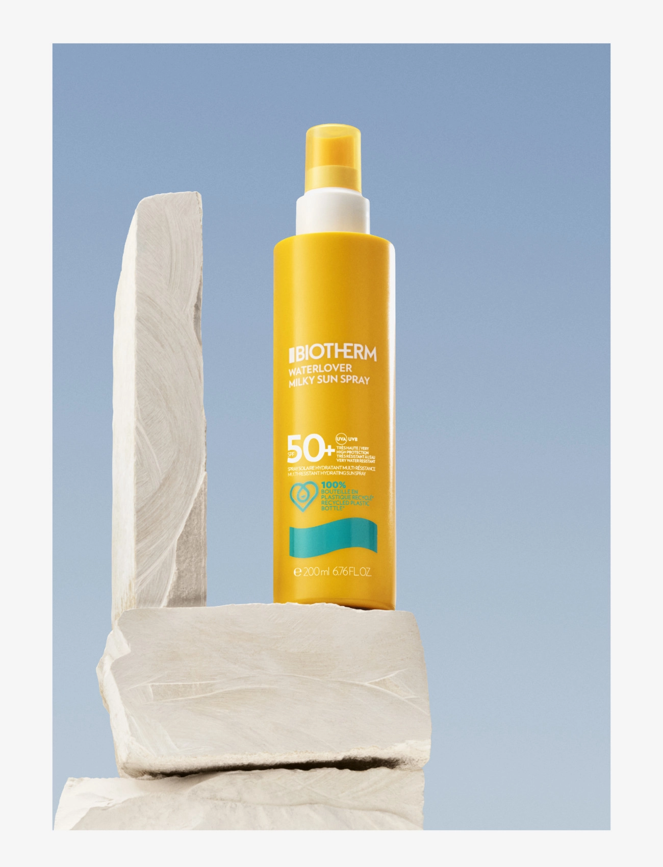 Biotherm - Biotherm Waterlover Sun Milky Spray SPF50 - för kroppen - clear - 1